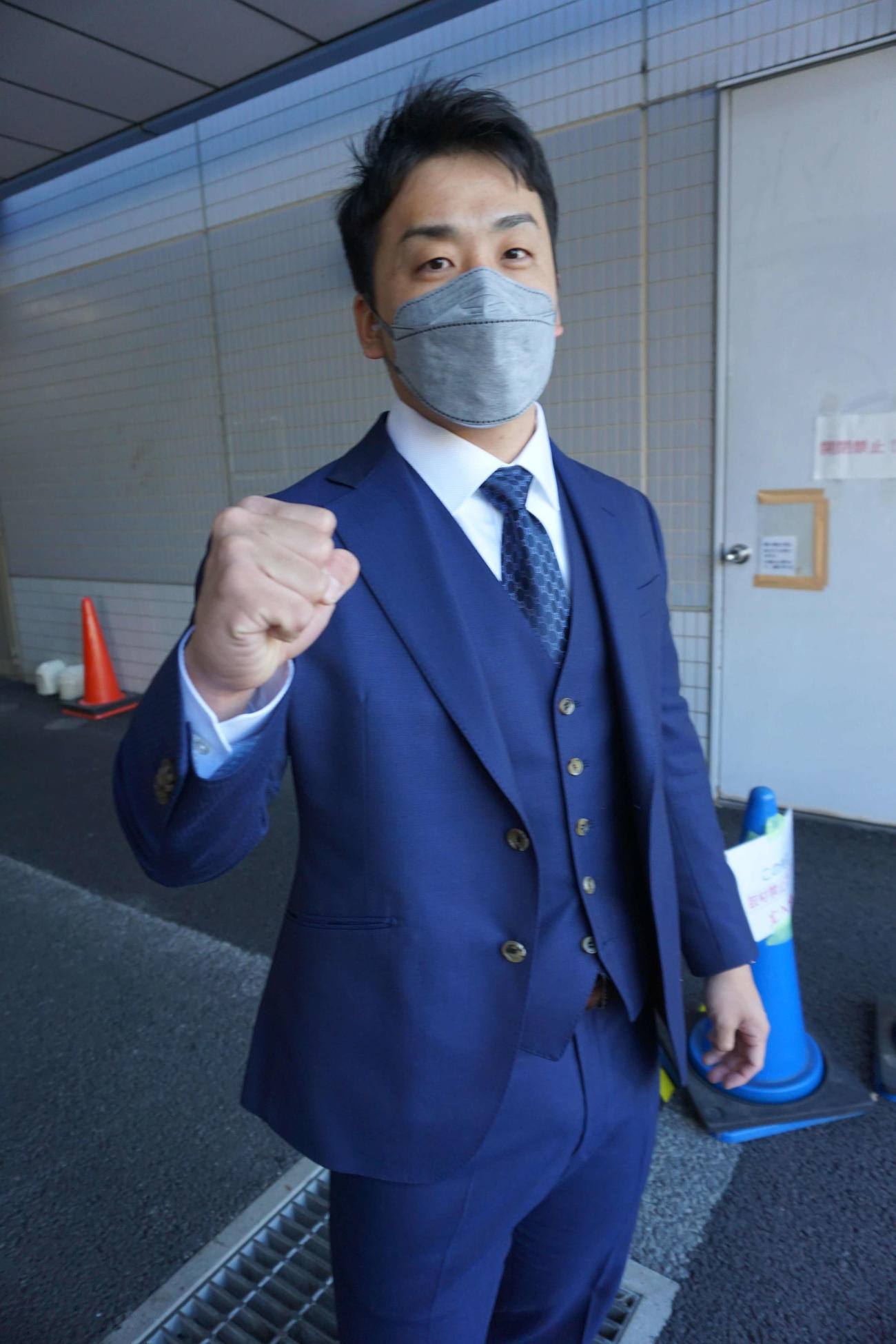 高ぶる気持ちを抑え切れない清水裕友