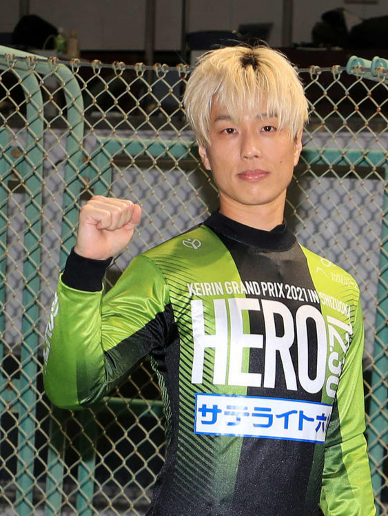 KEIRINグランプリに出場する守沢太志（撮影・鈴木正人）