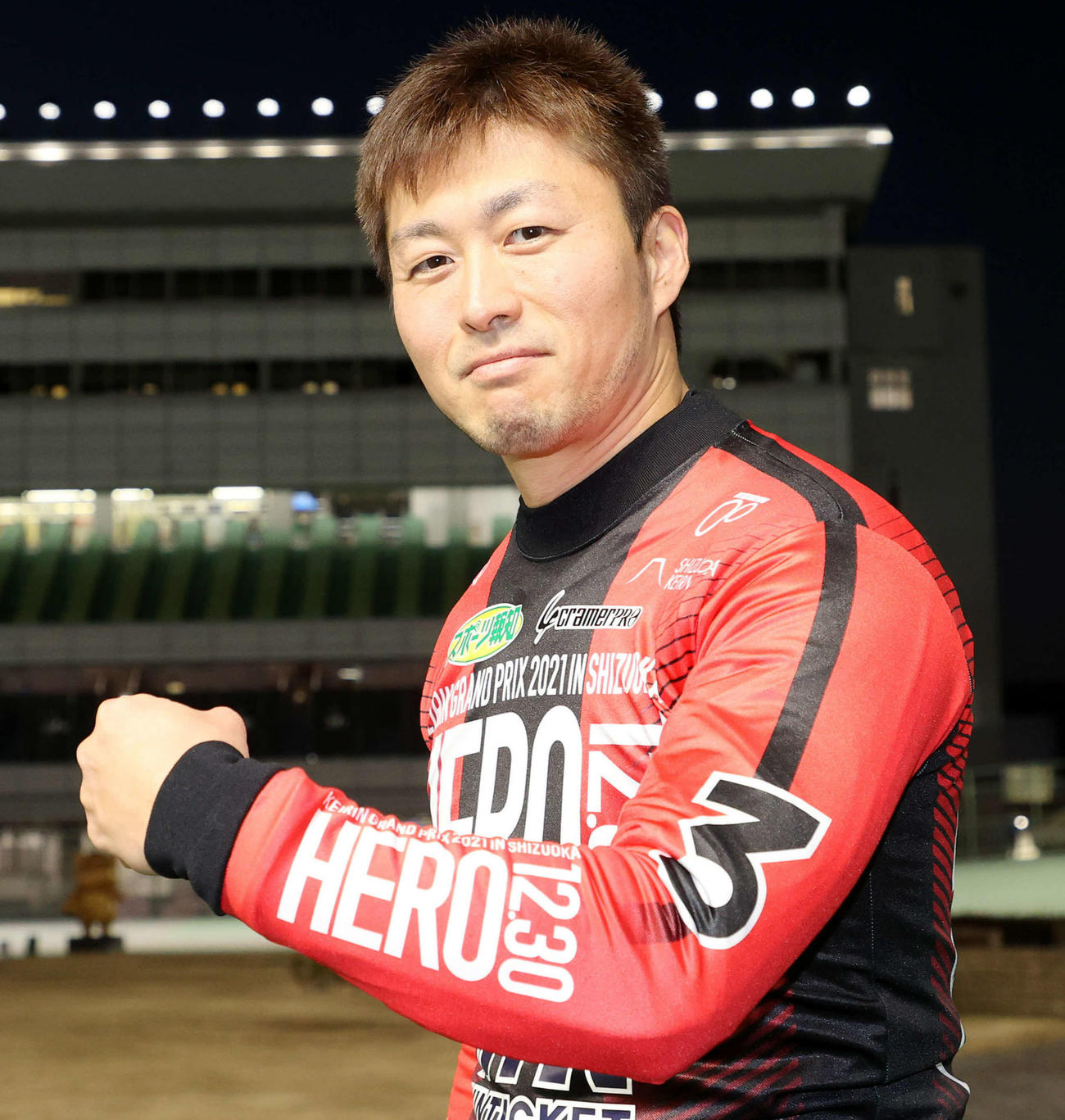 KEIRINグランプリに出場する平原康多（撮影・鈴木正人）