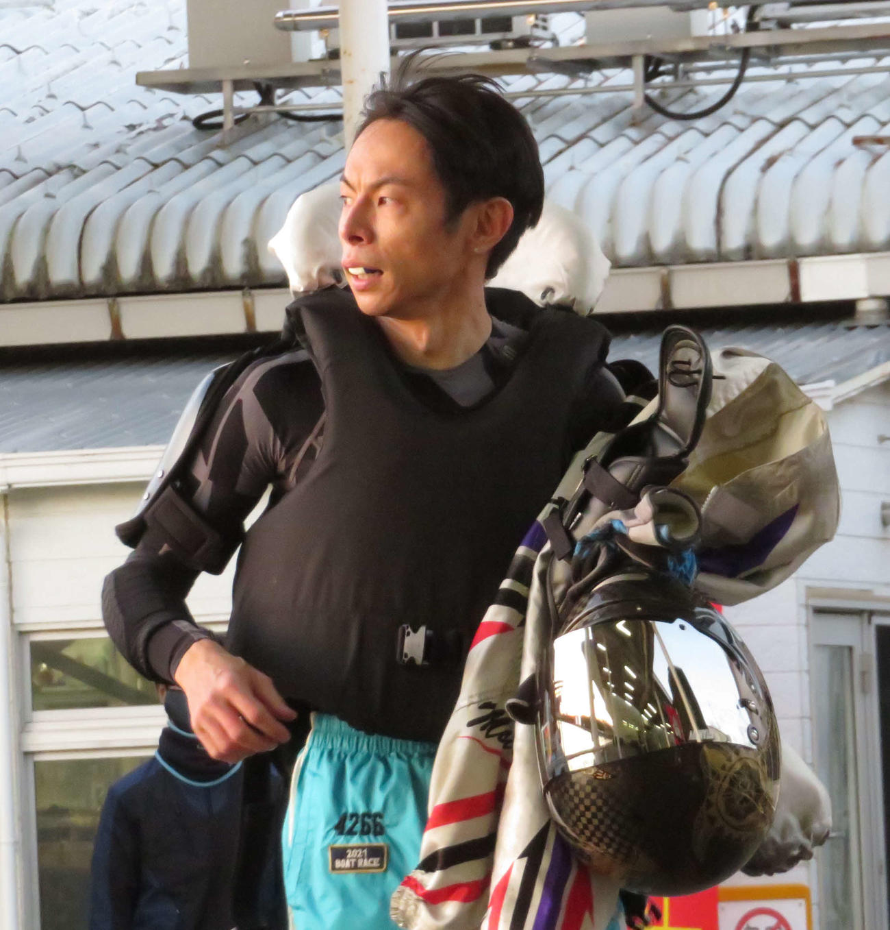 長田頼宗が初日12Rで当地現行エンジン最速タイムの1分45秒8をマークした（撮影・古村亮）