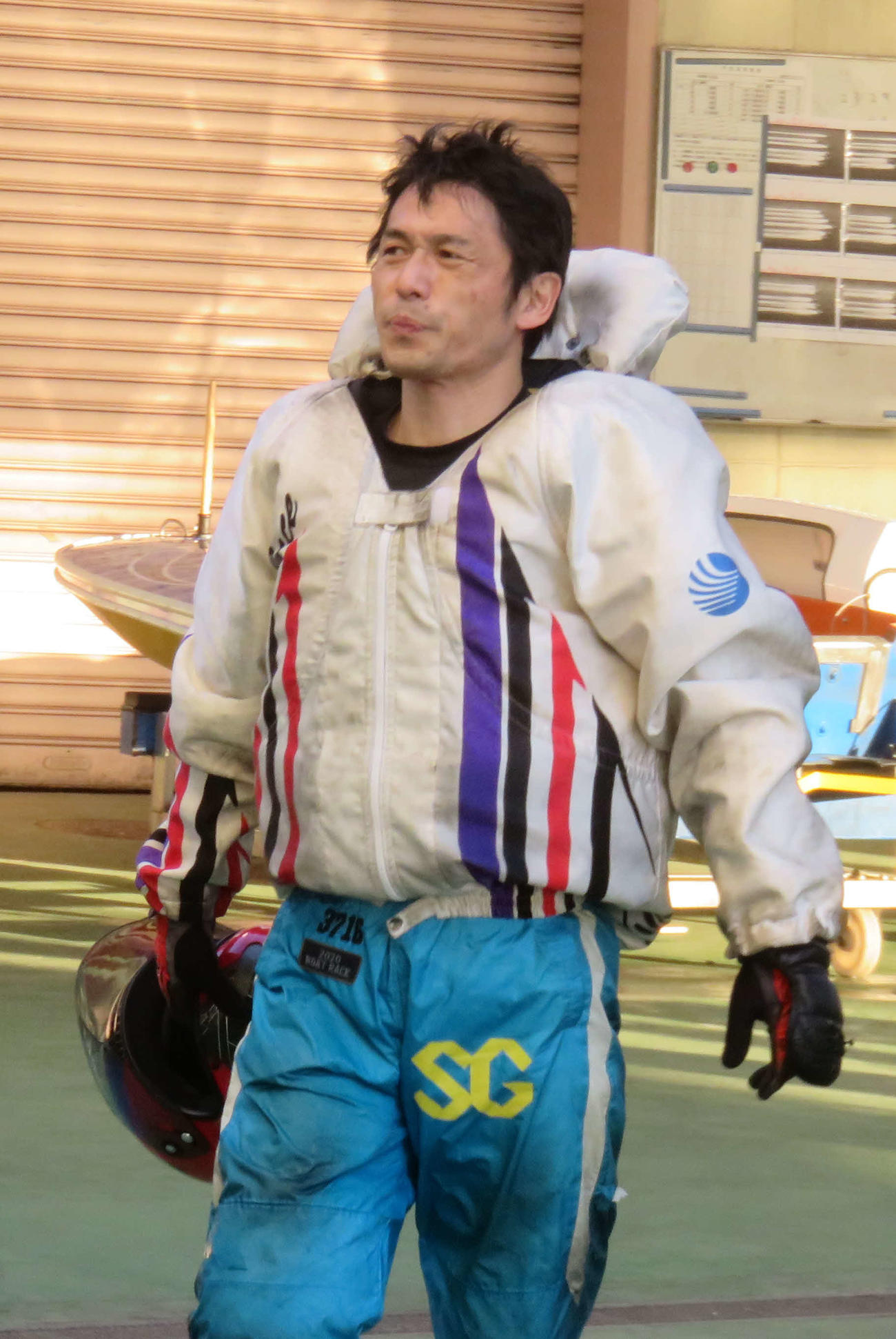 シリーズリーダー石渡鉄兵が3日目7Rで痛恨のフライングに散った（22年1月3日撮影）
