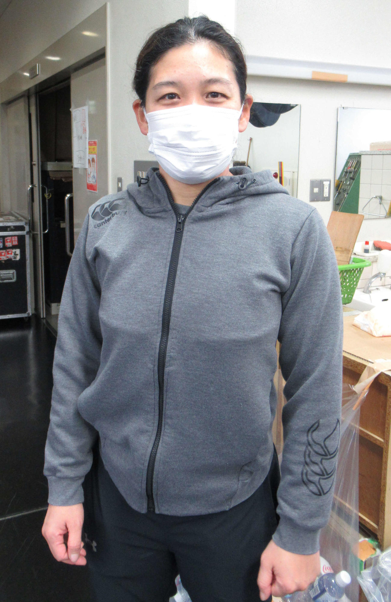 ベテランの中村由香里が意地の決勝進出を果たした（撮影・山田敏明）