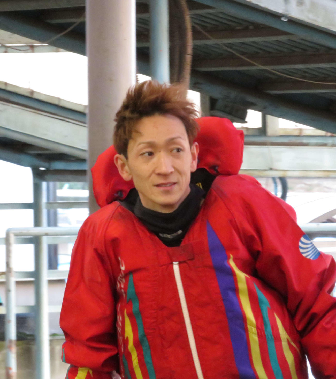 準優12Rで強烈まくりを決めた佐藤翼（撮影・窪寺伸行）