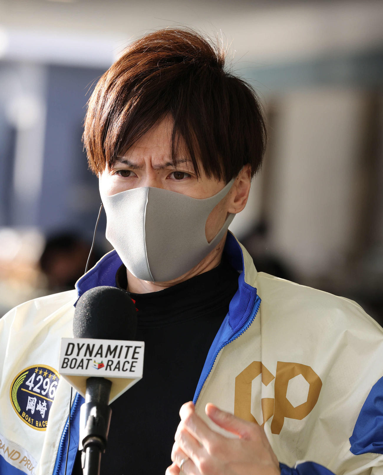 10R1着も不良航法判定で賞典除外となった岡崎恭裕（撮影・渦原淳）