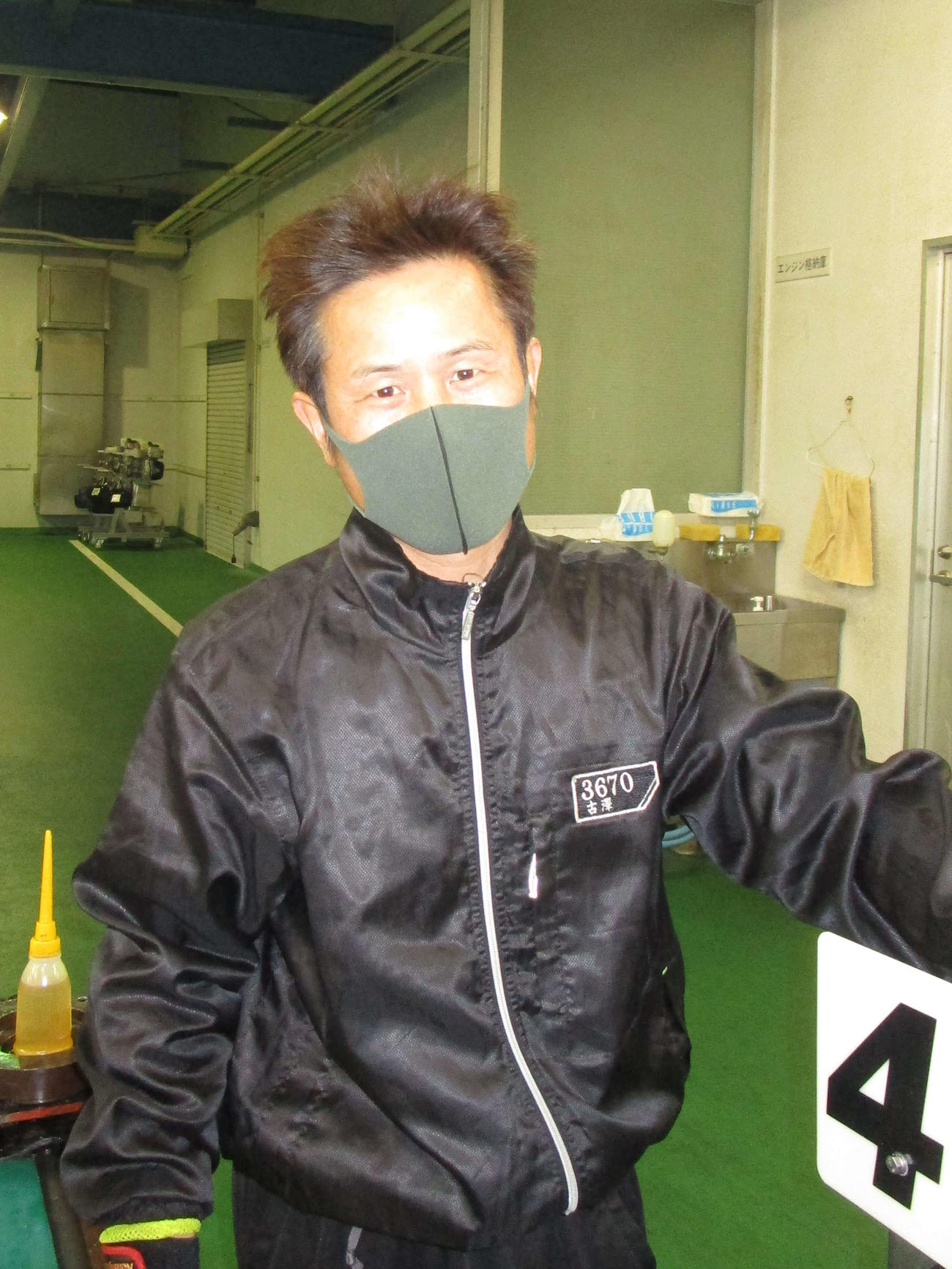 3日目1Rを逃げて通算1000勝に王手をかけた古沢信二（撮影・安井雅彦）