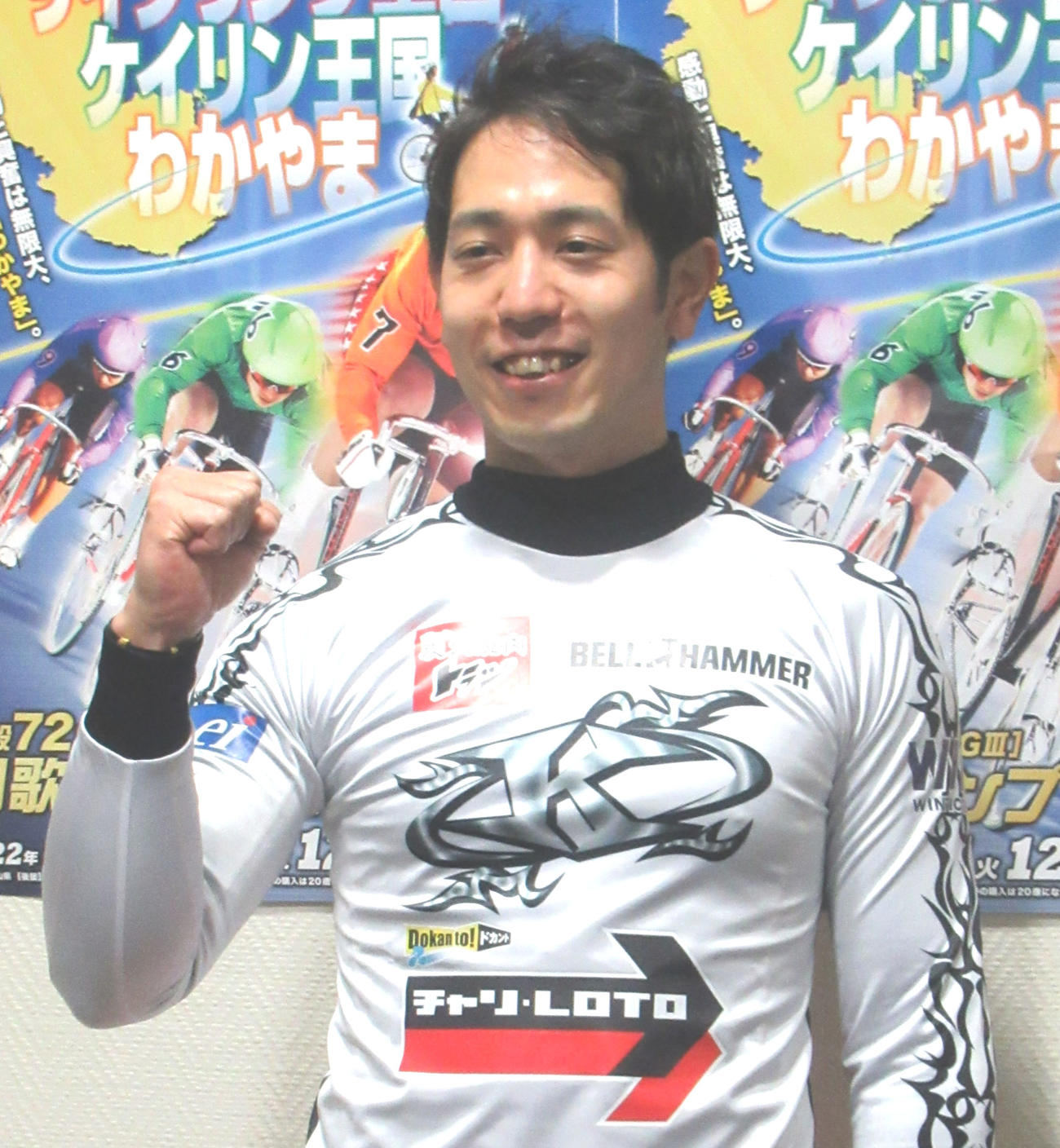 松本秀之介に前を任せて当地G3・3連覇に挑む松浦悠士（撮影・岡田晋）