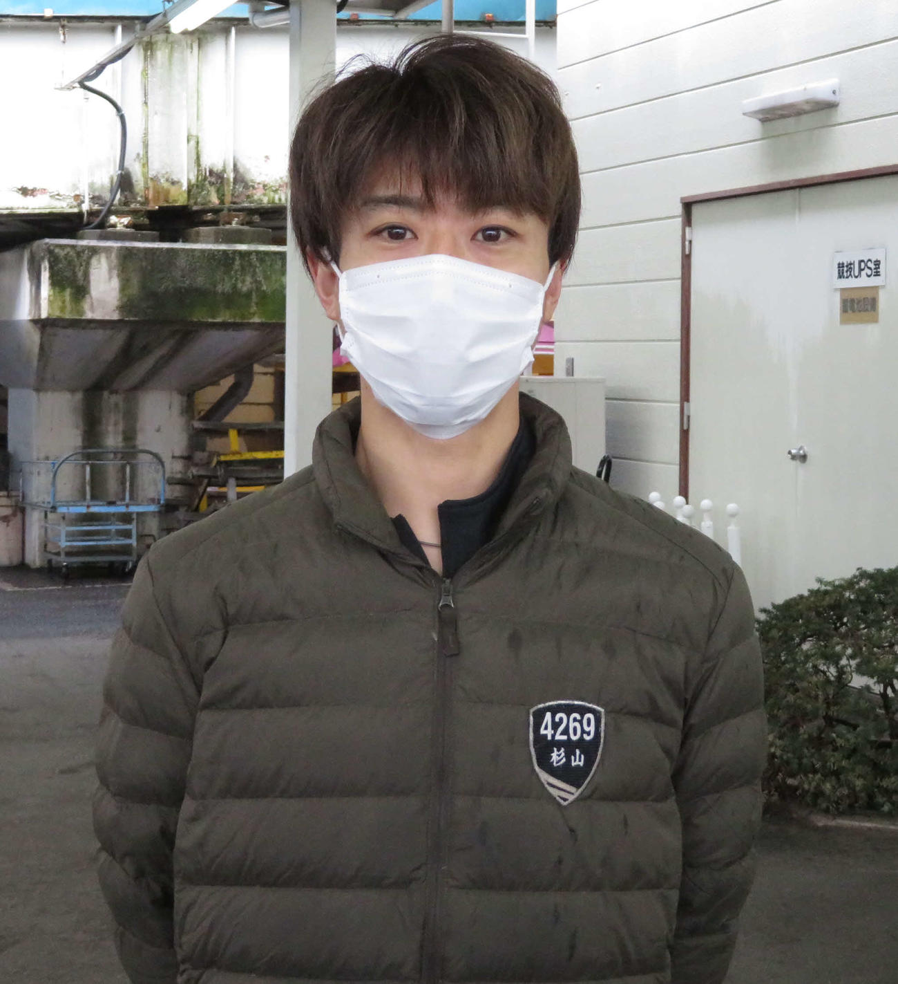 当地通算3度目の優勝を狙う杉山裕也（撮影・古村亮）