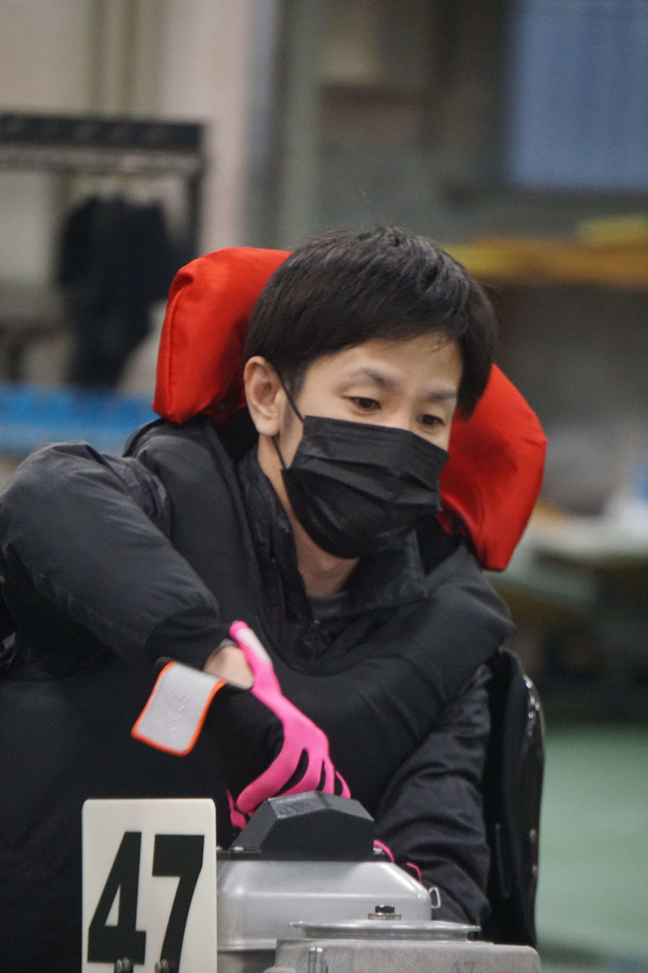 水摩敦は予選18位で準優に滑り込んだ