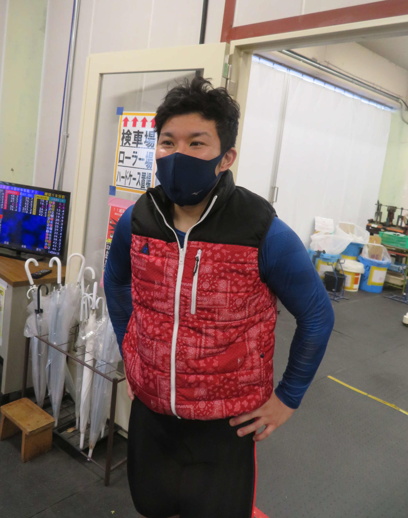 竹内雄作との連結が外れながら1着突破した負不破将登