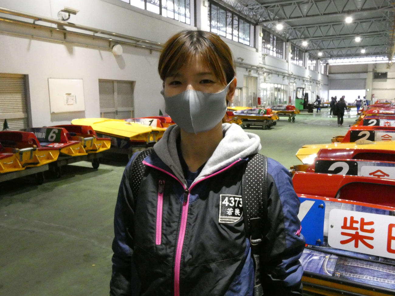 若狭奈美子の足は好ムード。準優勝負駆けを成功させる（撮影・前原一樹）
