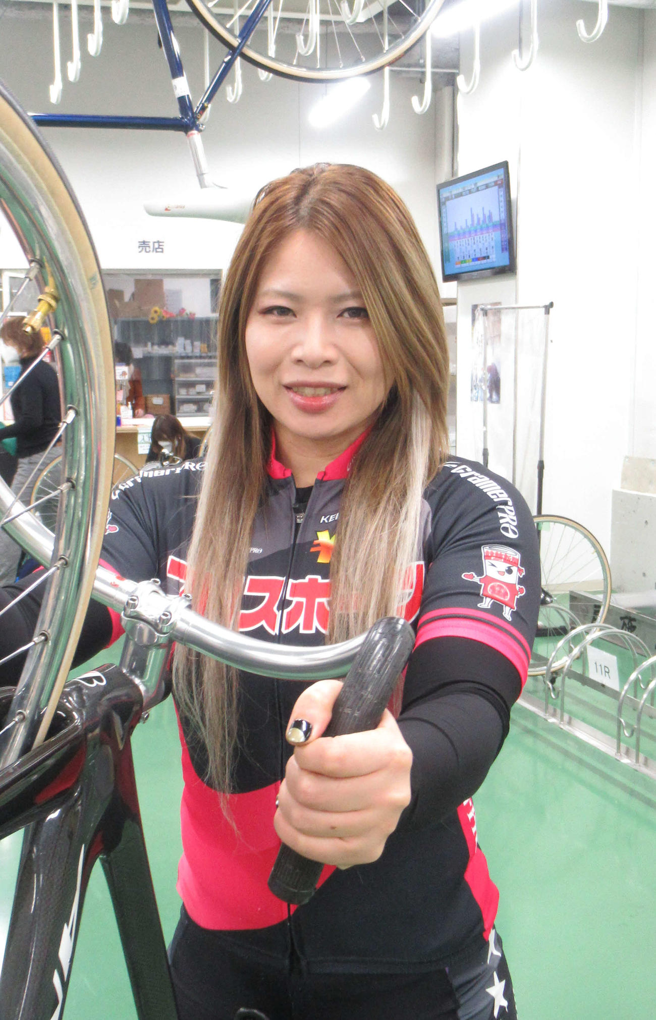 石井寛子が22年の初戦で白星スタートを決めた（撮影・山田敏明）