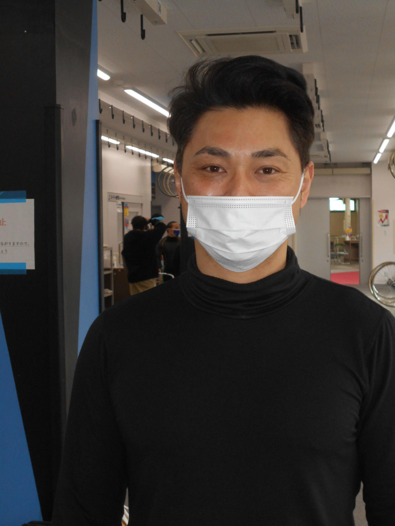 一般2Rで久々の勝利を飾った松岡慶彦