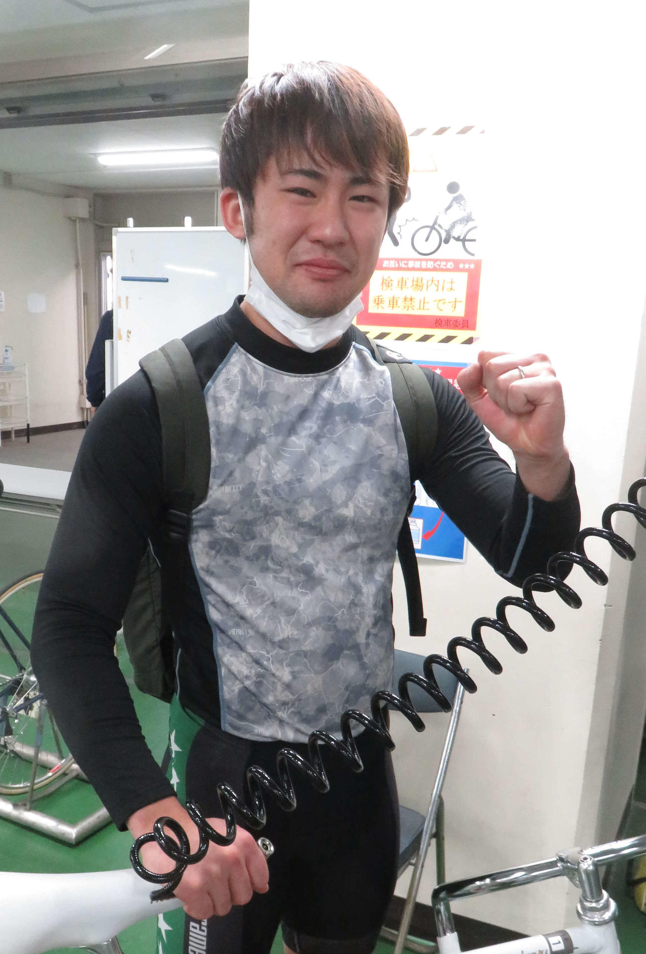 単騎戦で優勝を狙う舟山佑京