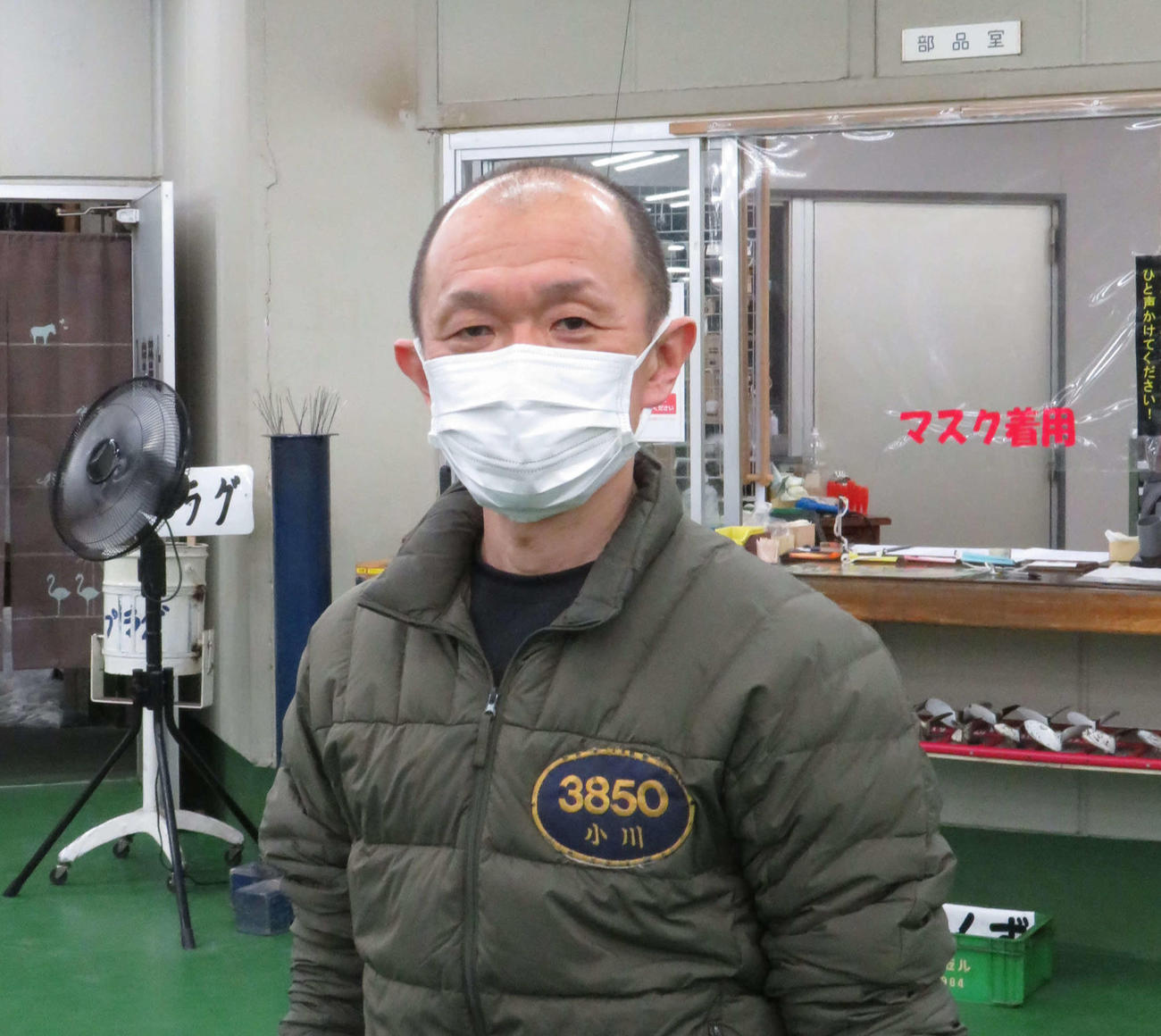 機力不足でもスタート勘は完璧につかんでいる小川知行（撮影・湯田坂賢一）