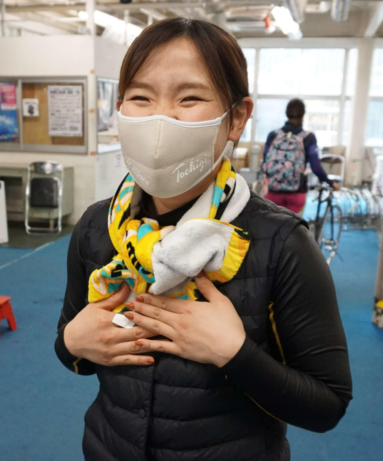 ギリギリで決勝進出を決めて安堵（あんど）の青木美優