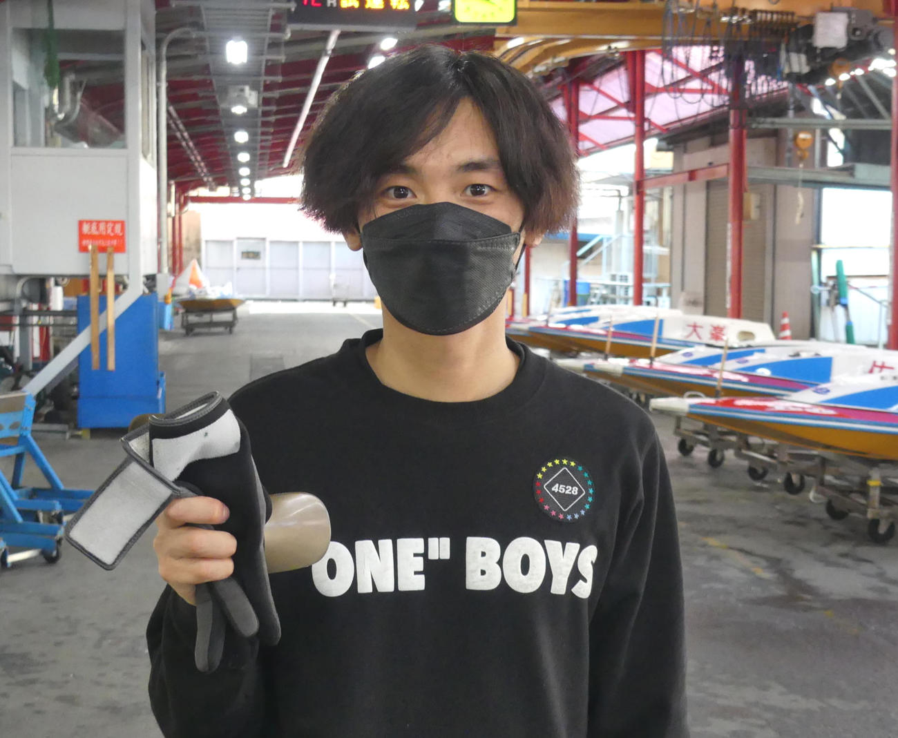 準優入りの道をつないだ黒井達矢