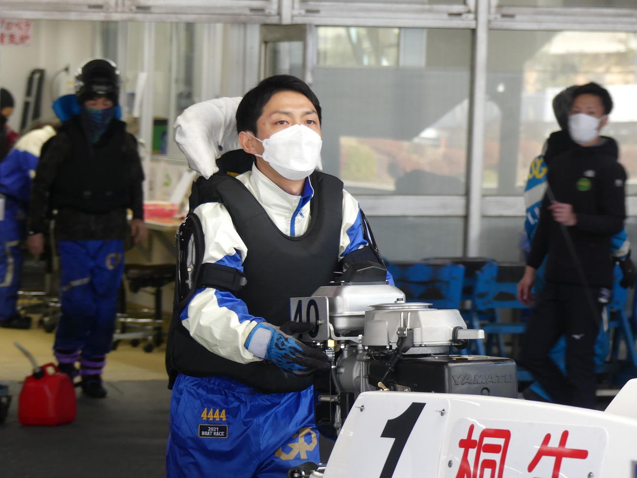 予選トップ通過を決めた桐生順平