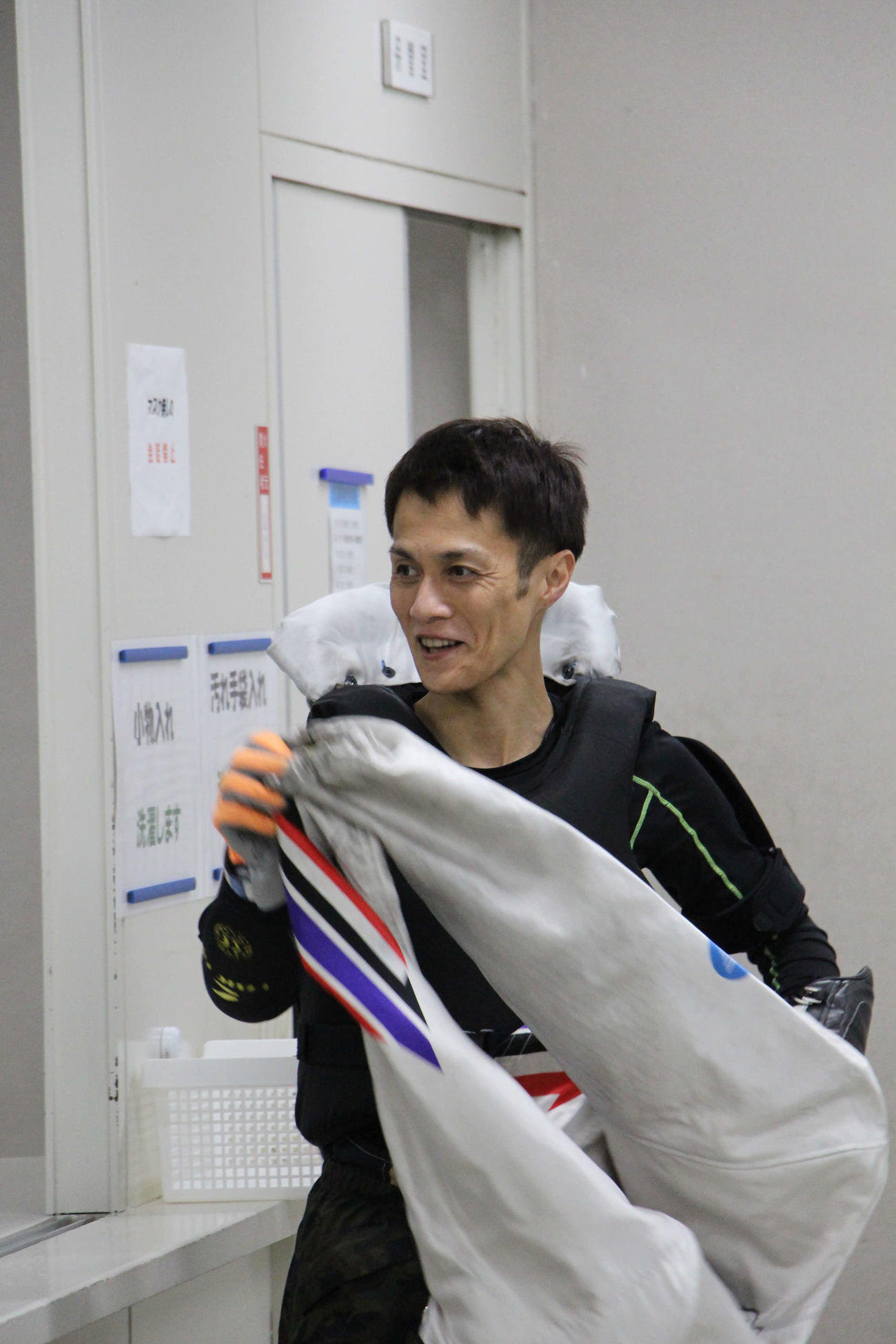 6Rを逃げて予選突破した宮下元胤（撮影・湯田坂賢一）