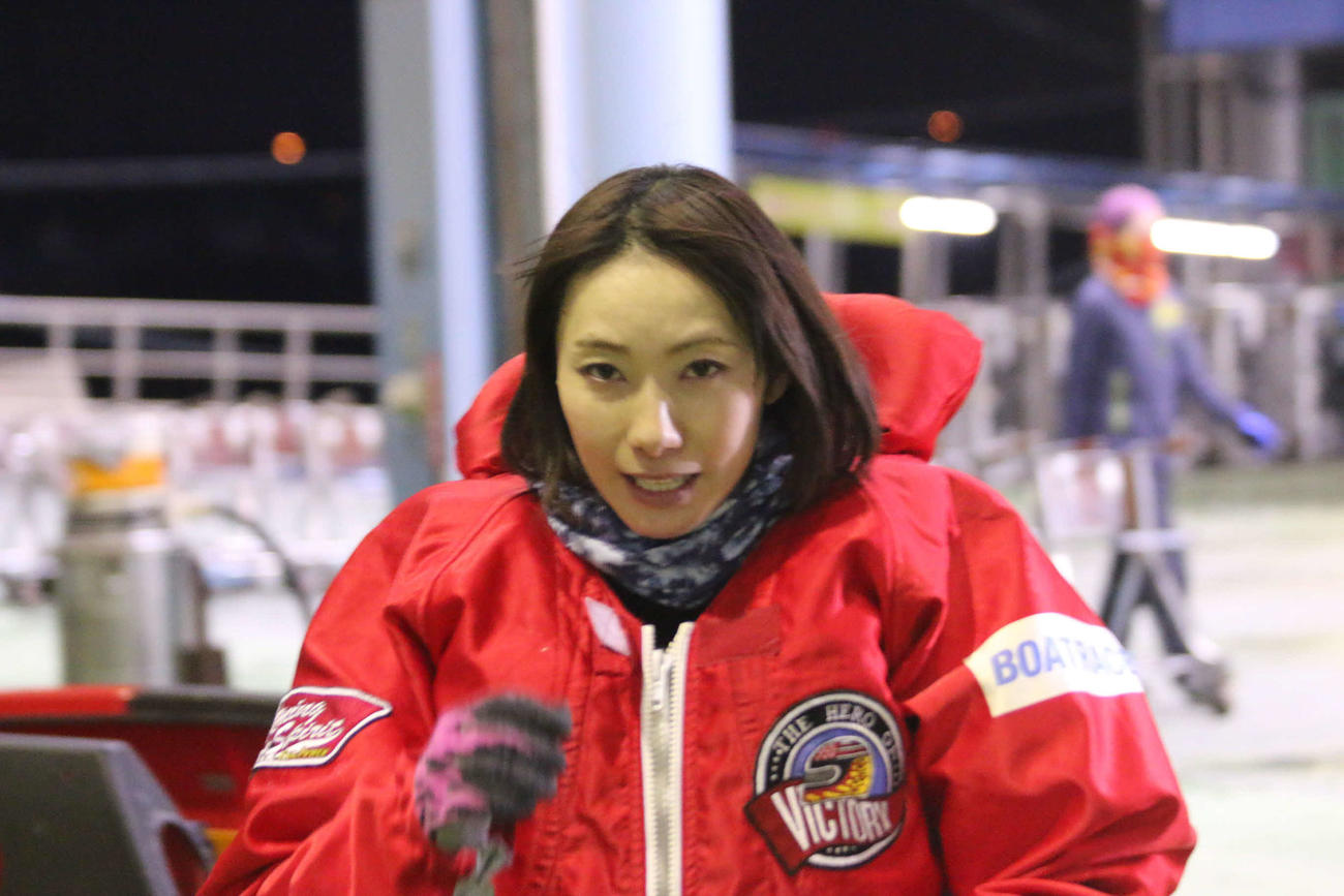 魚谷香織が白星スタートを切った