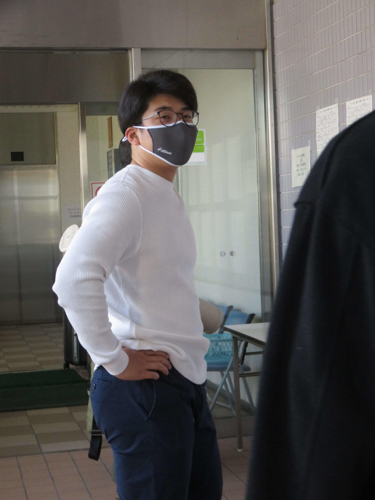 北京五輪モーグルに出場する同門の原大智へエールを送った桜井祐太郎