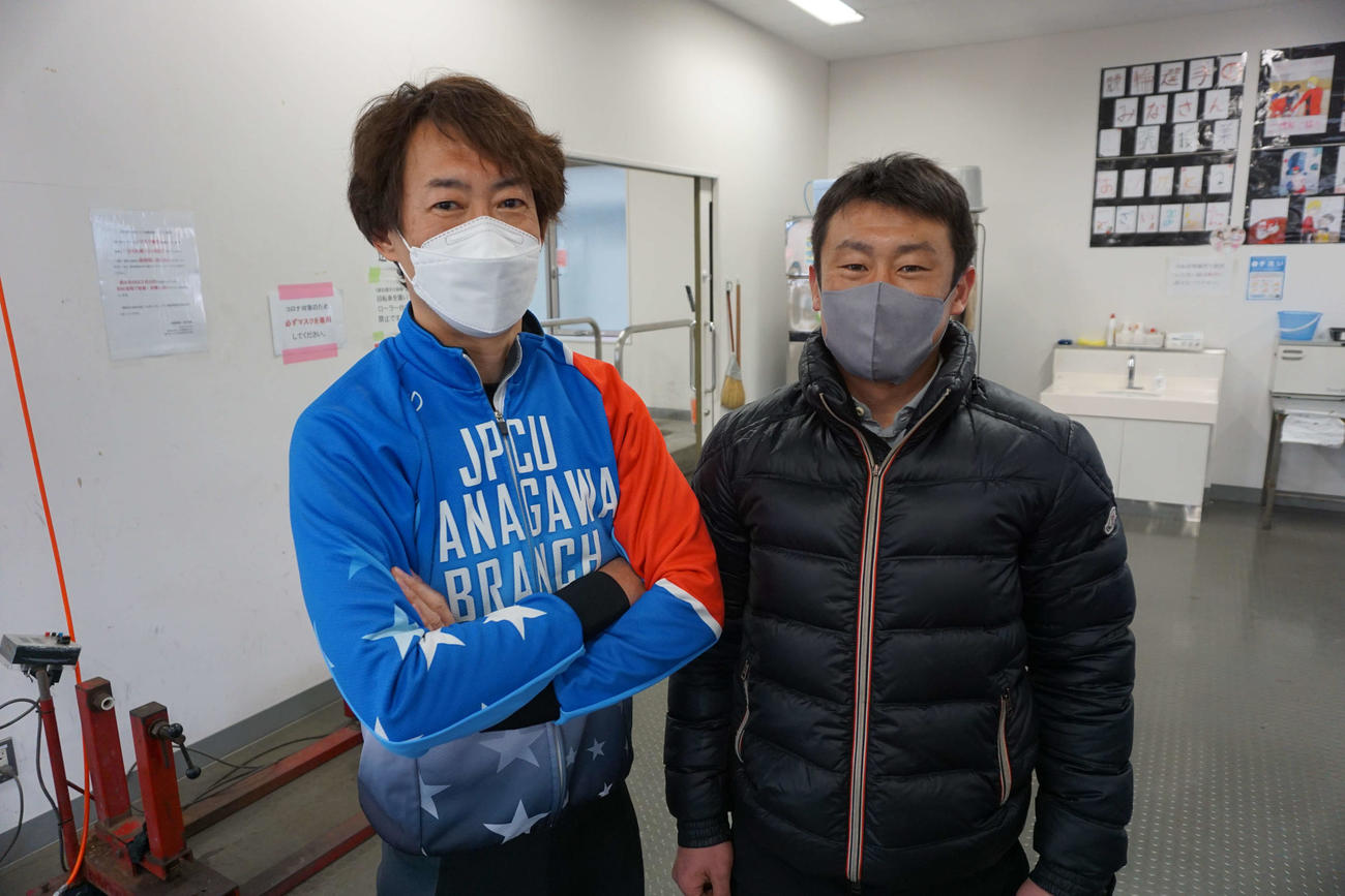初日の北井佑季（右）は三住博昭とのワンツーがノルマだ