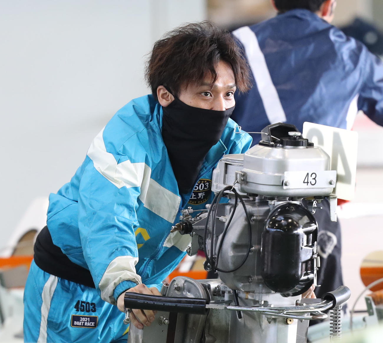 上野真之介（撮影・屋方直哉）