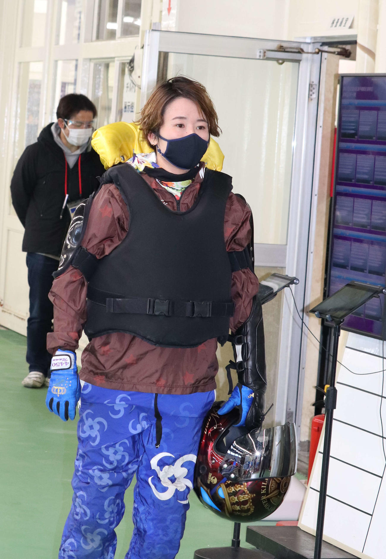 平高奈菜が初日連勝で飛び出した（撮影・神田成史）