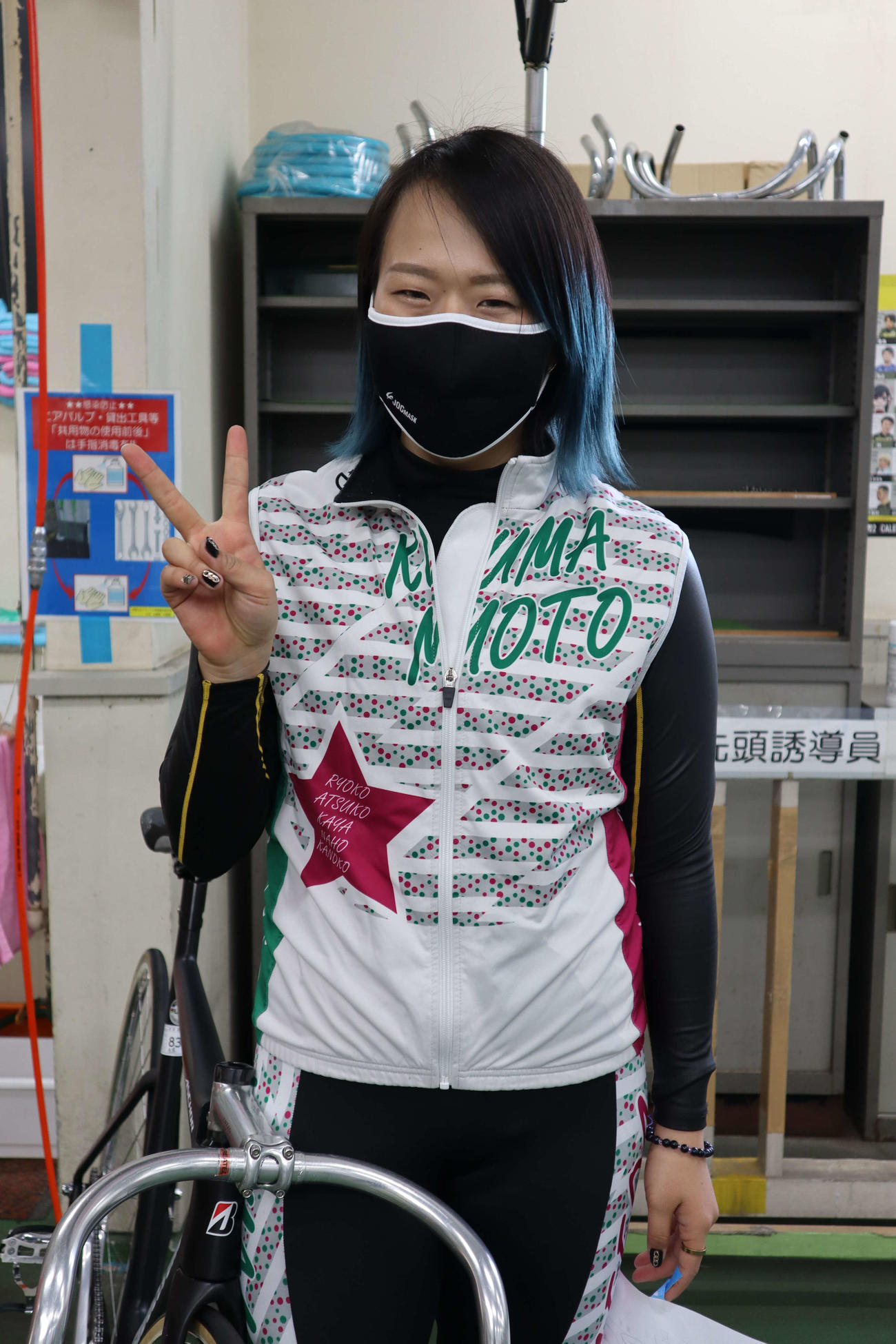 西島叶子は開催中止の間に自分自身を見つめ直した（撮影・音無剛）