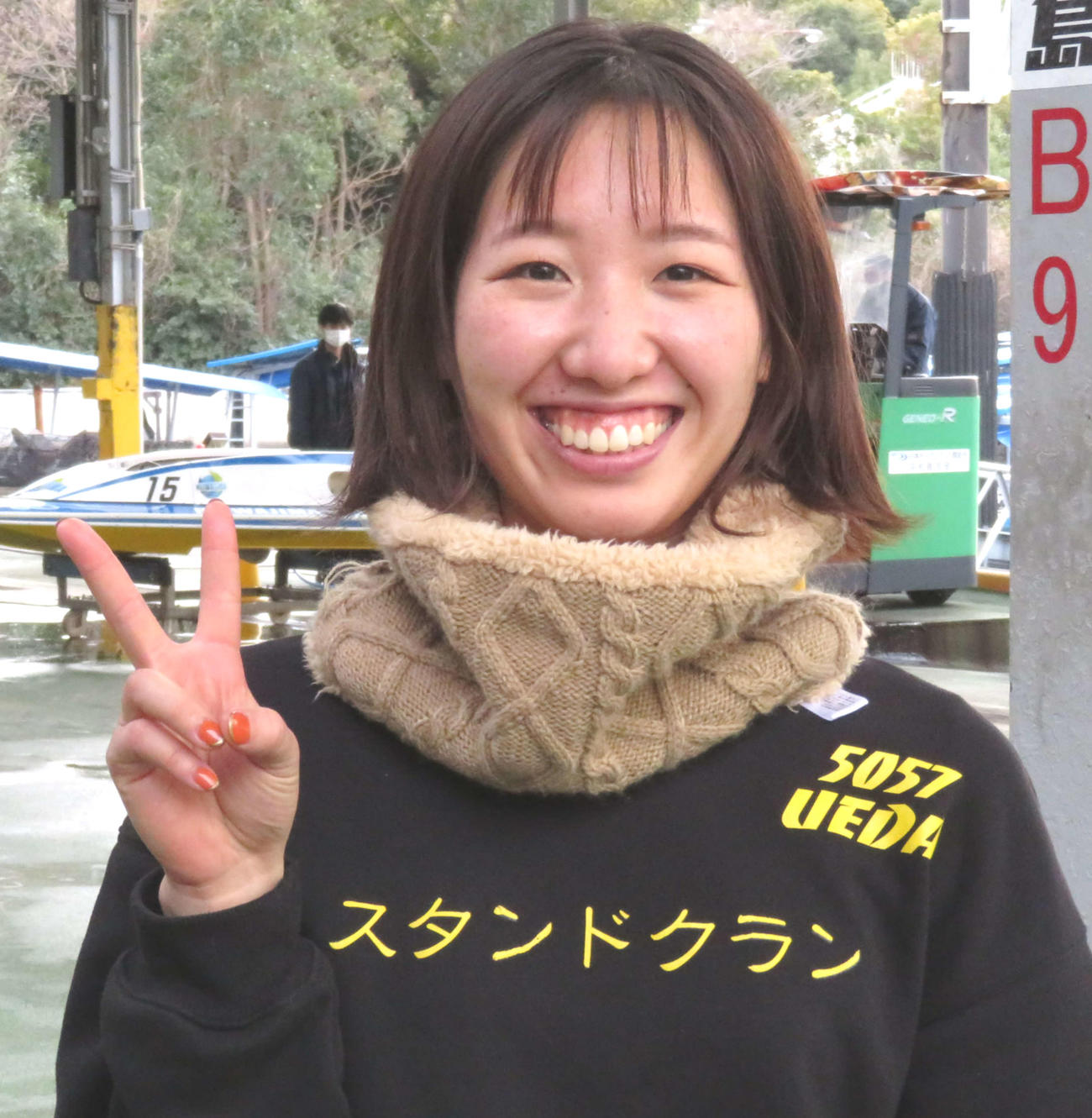 上田紗奈が3日目連勝に満面の笑み