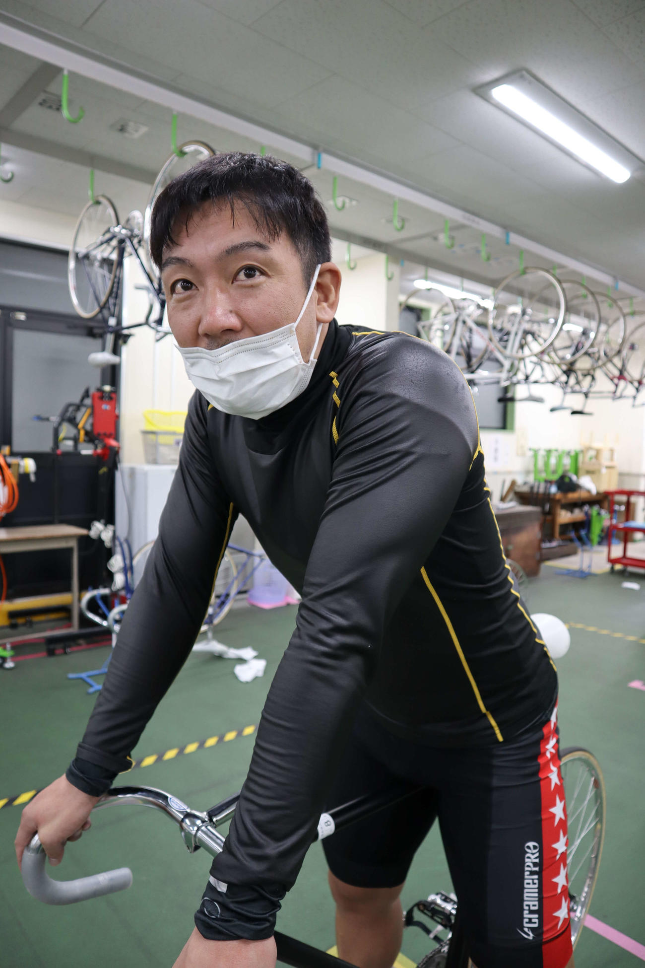 新車が好感触の筒井裕哉は久々の決勝に進んだ（撮影・音無剛）