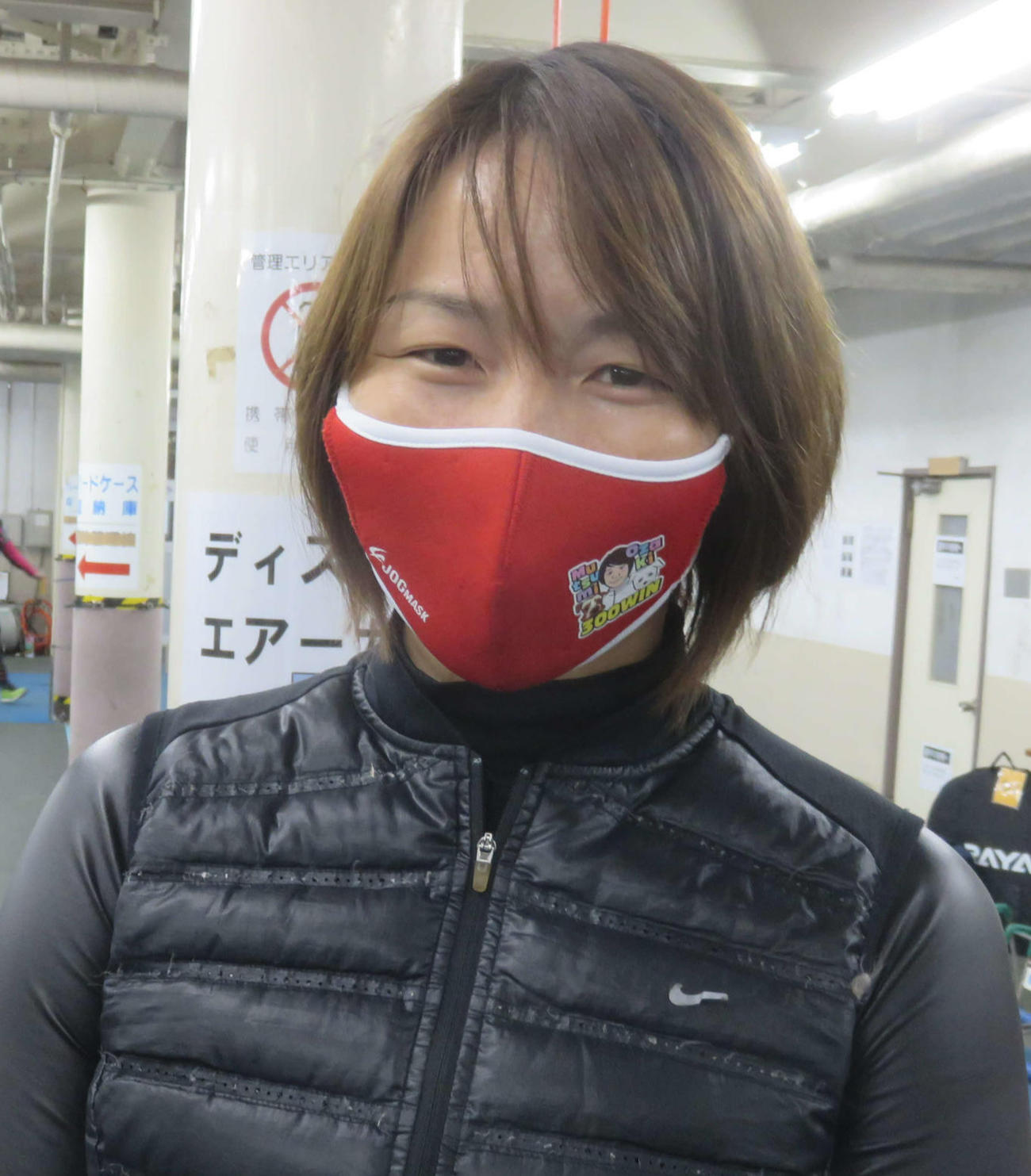 地元優勝を狙う尾崎睦（撮影・中野公博）