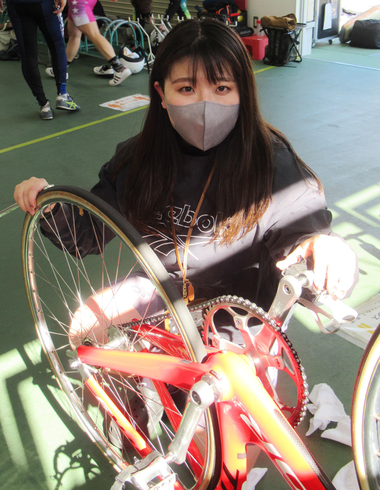 コロナ禍の中止に巻き込まれながらも奮闘する鈴木彩夏（撮影・岡田晋）