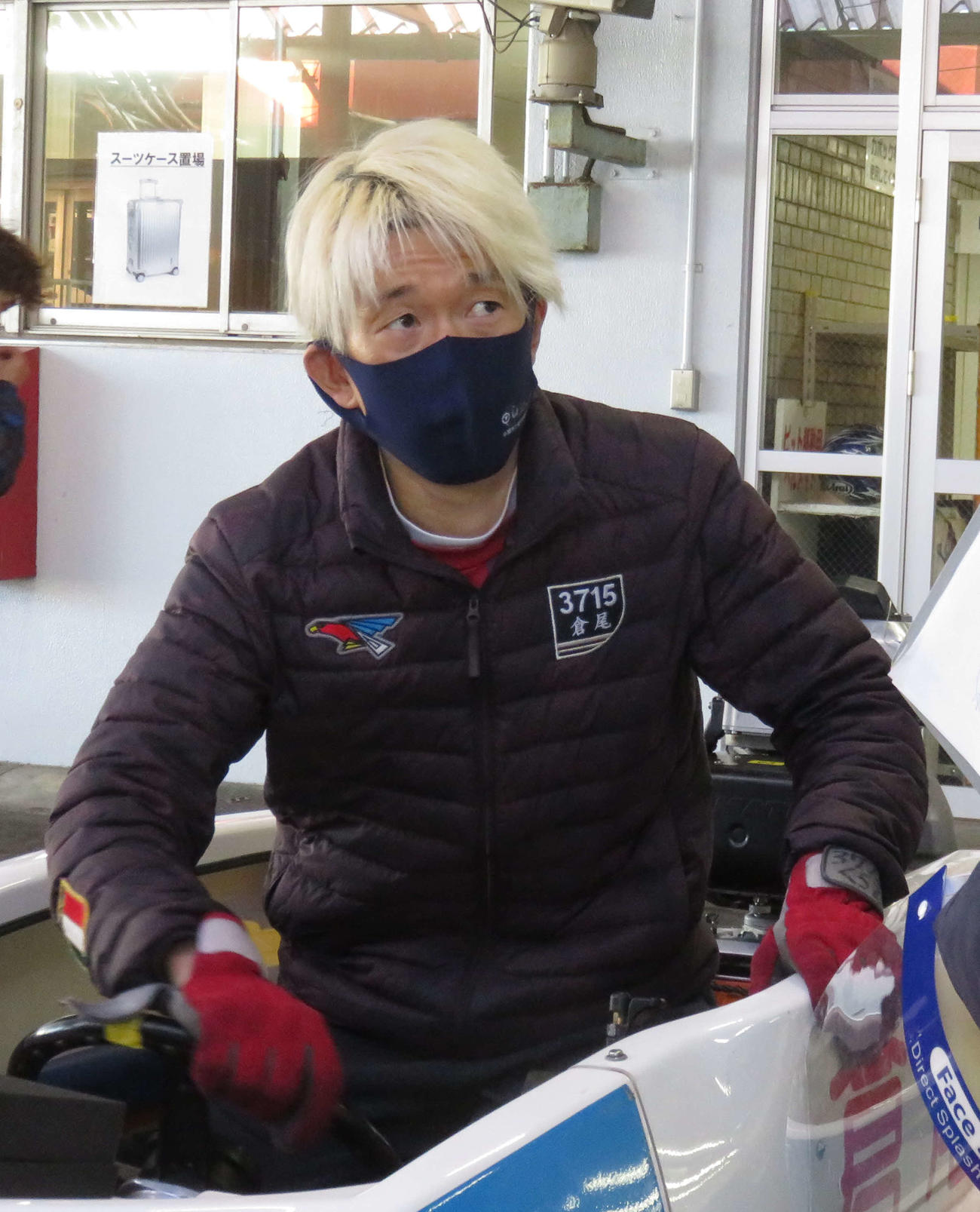 抱負を話す倉尾大介