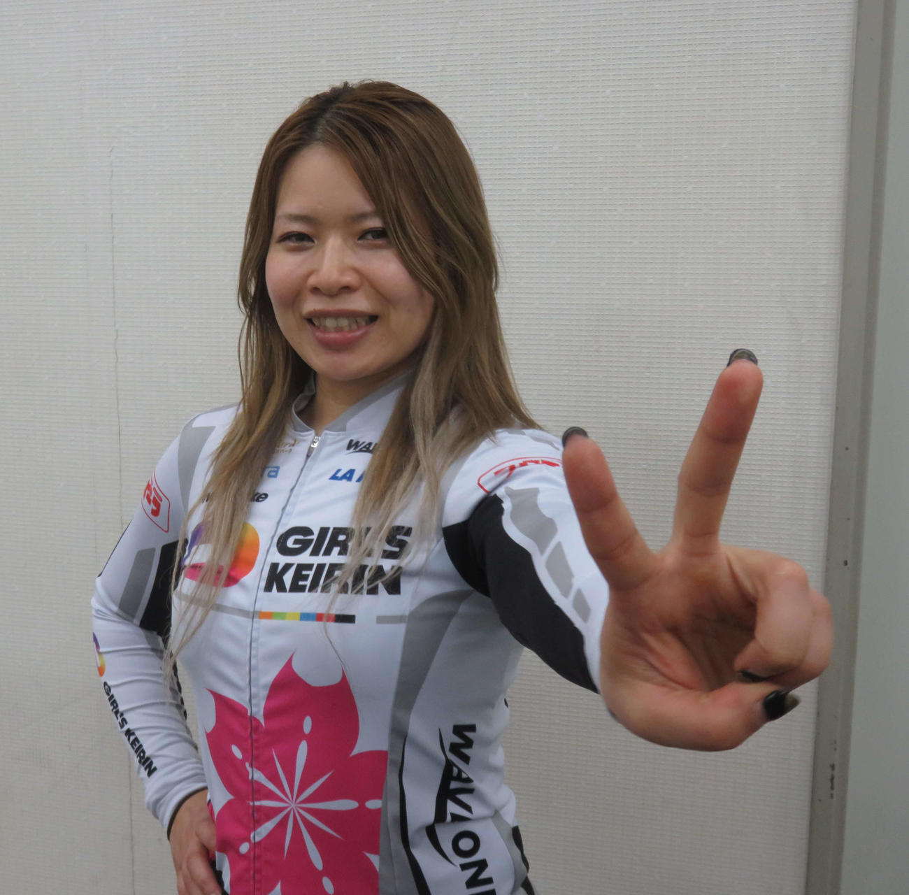 完全Vを達成した地元石井寛子（撮影・栗田文人）