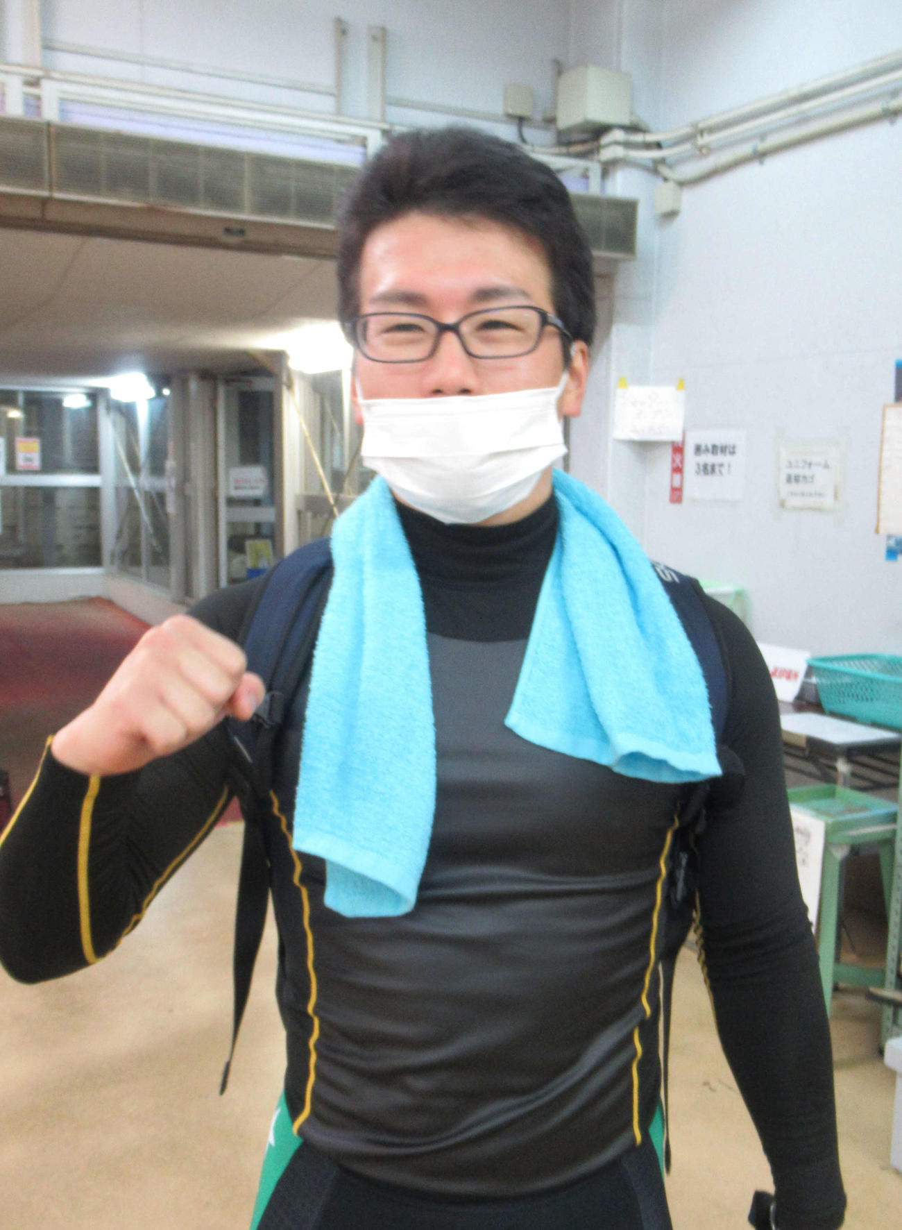 徹底先行の和泉尚吾が1、2班戦初優勝へ逃げる（撮影・山田敏明）