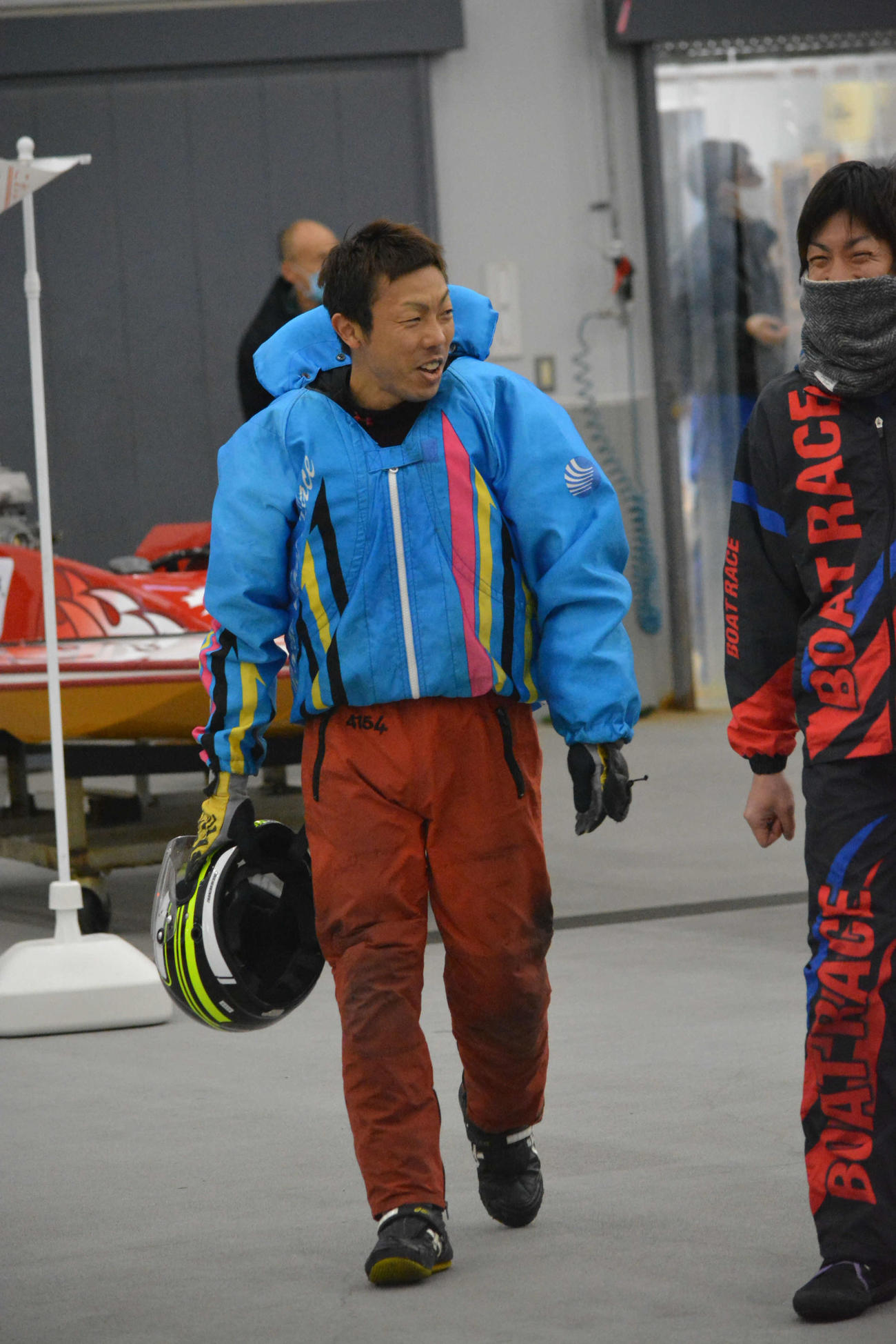 初日連勝を飾った岩永節也
