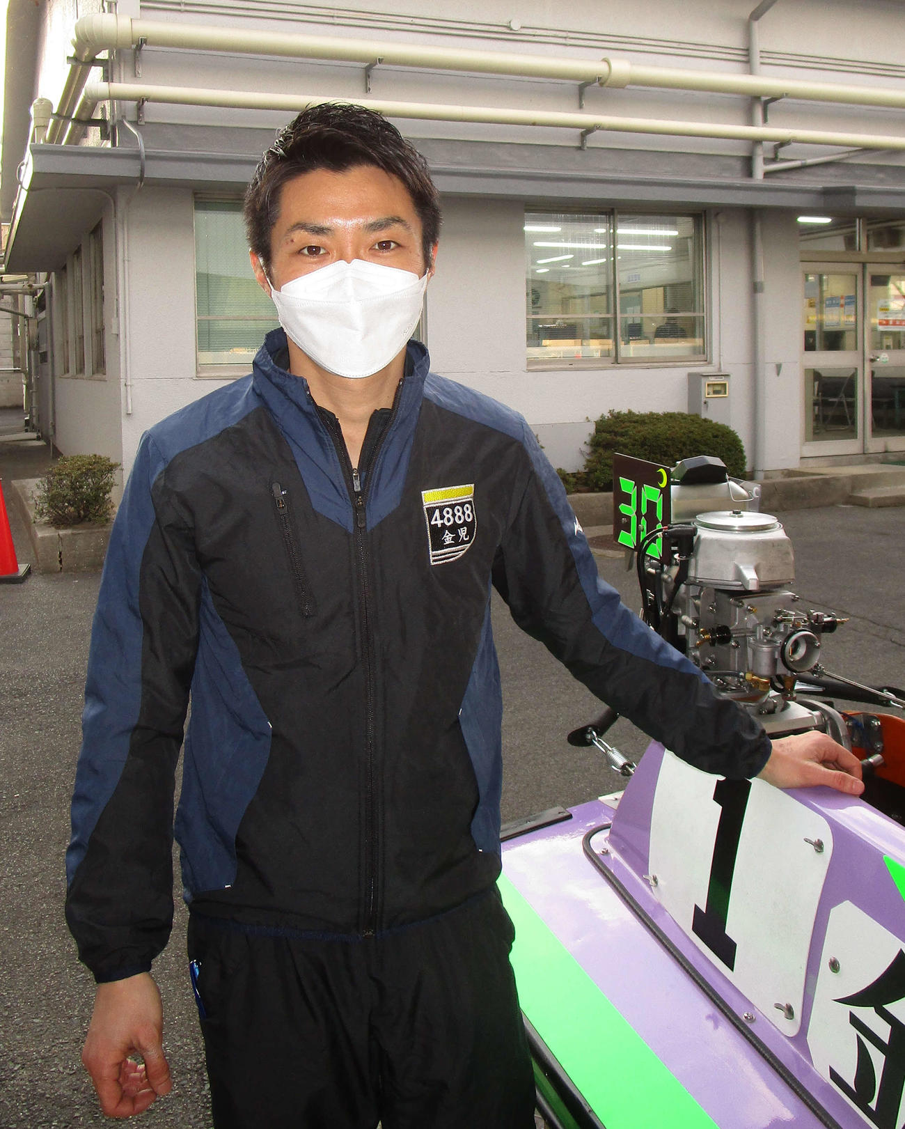 前検1番時計をマーク、気配が良かった金児隆太