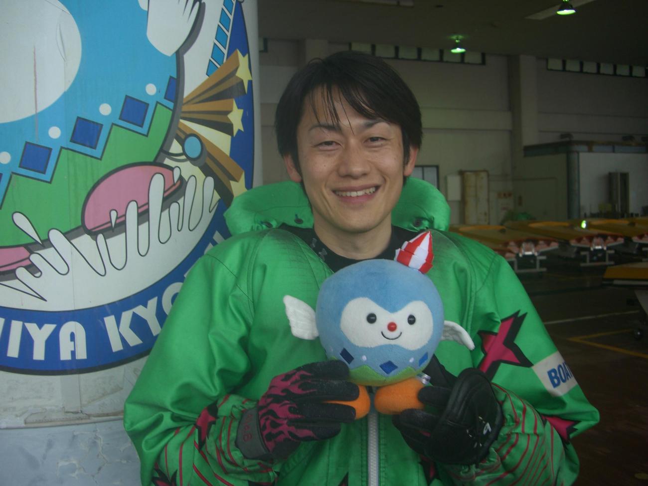 会心のレースで優勝を飾った枝尾賢