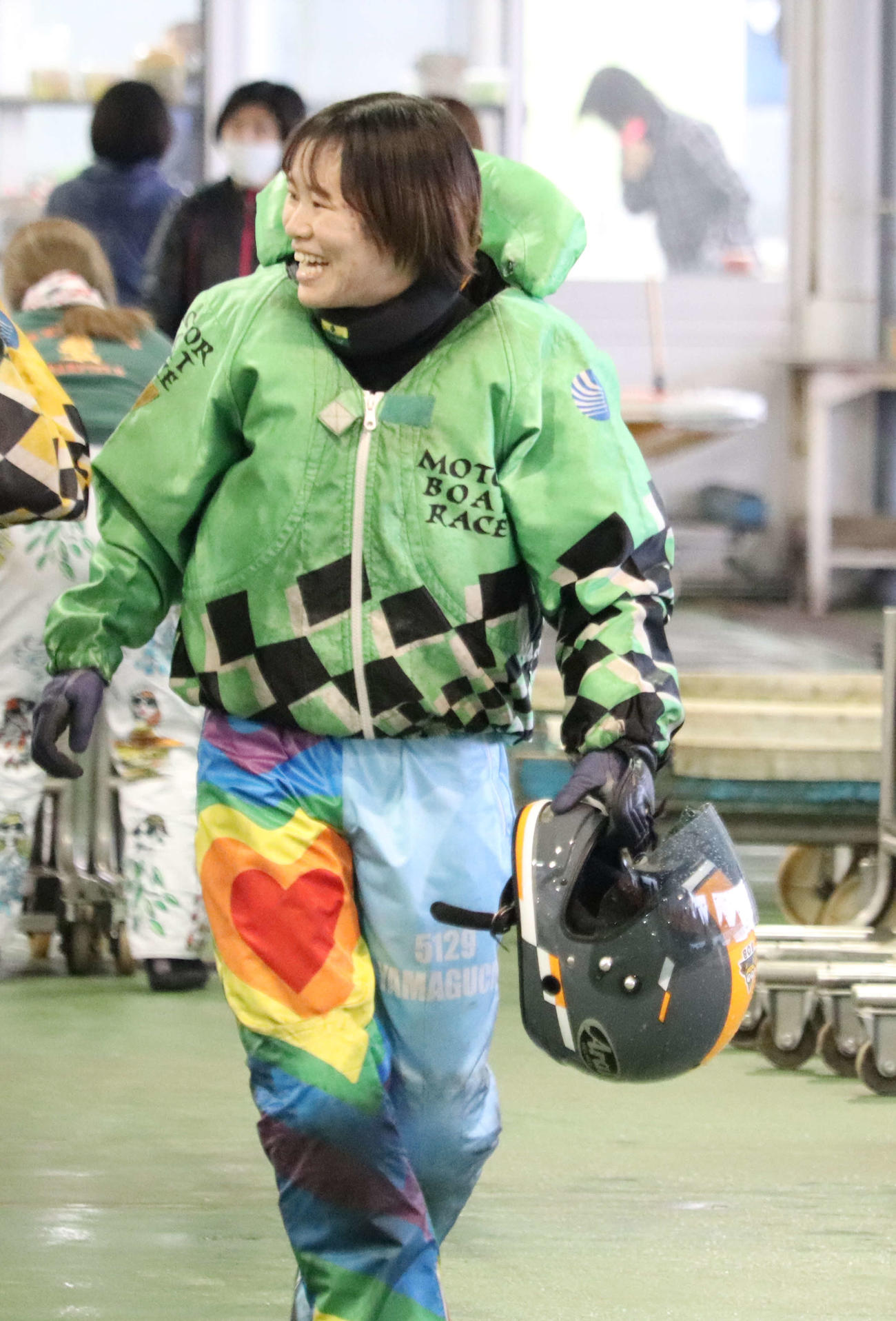 山口真喜子が4日目9Rで超高配当の立役者となった