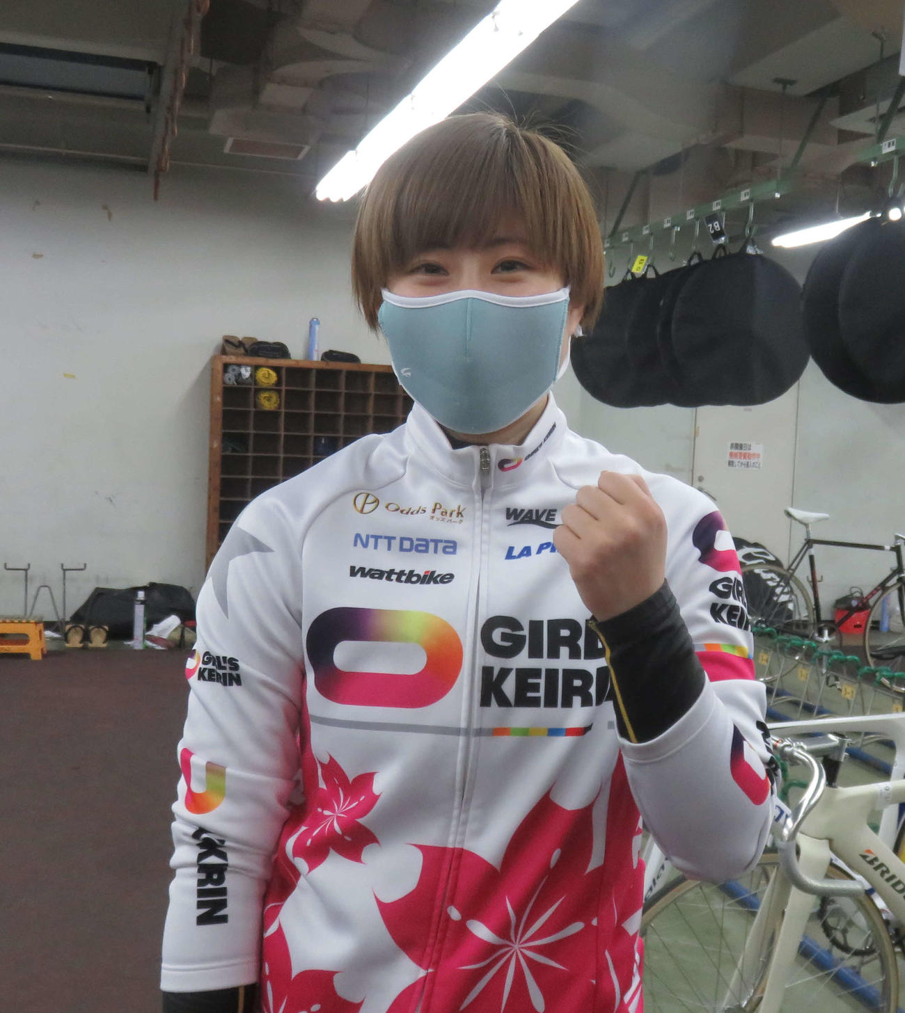 前場所のリベンジを誓う青木美保