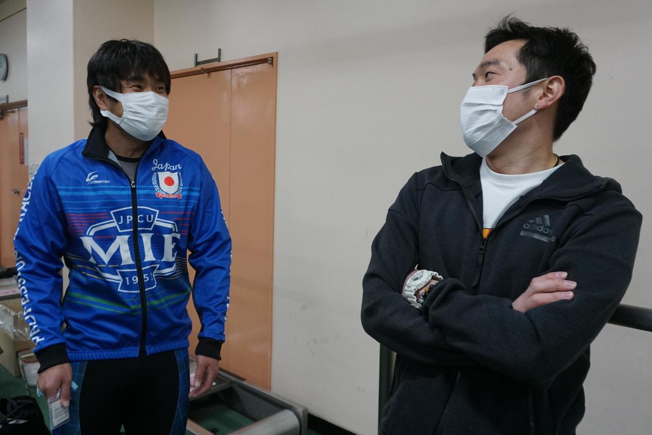 西浦仙哉（左）と川口聖翔の地元両者が復帰戦に挑む