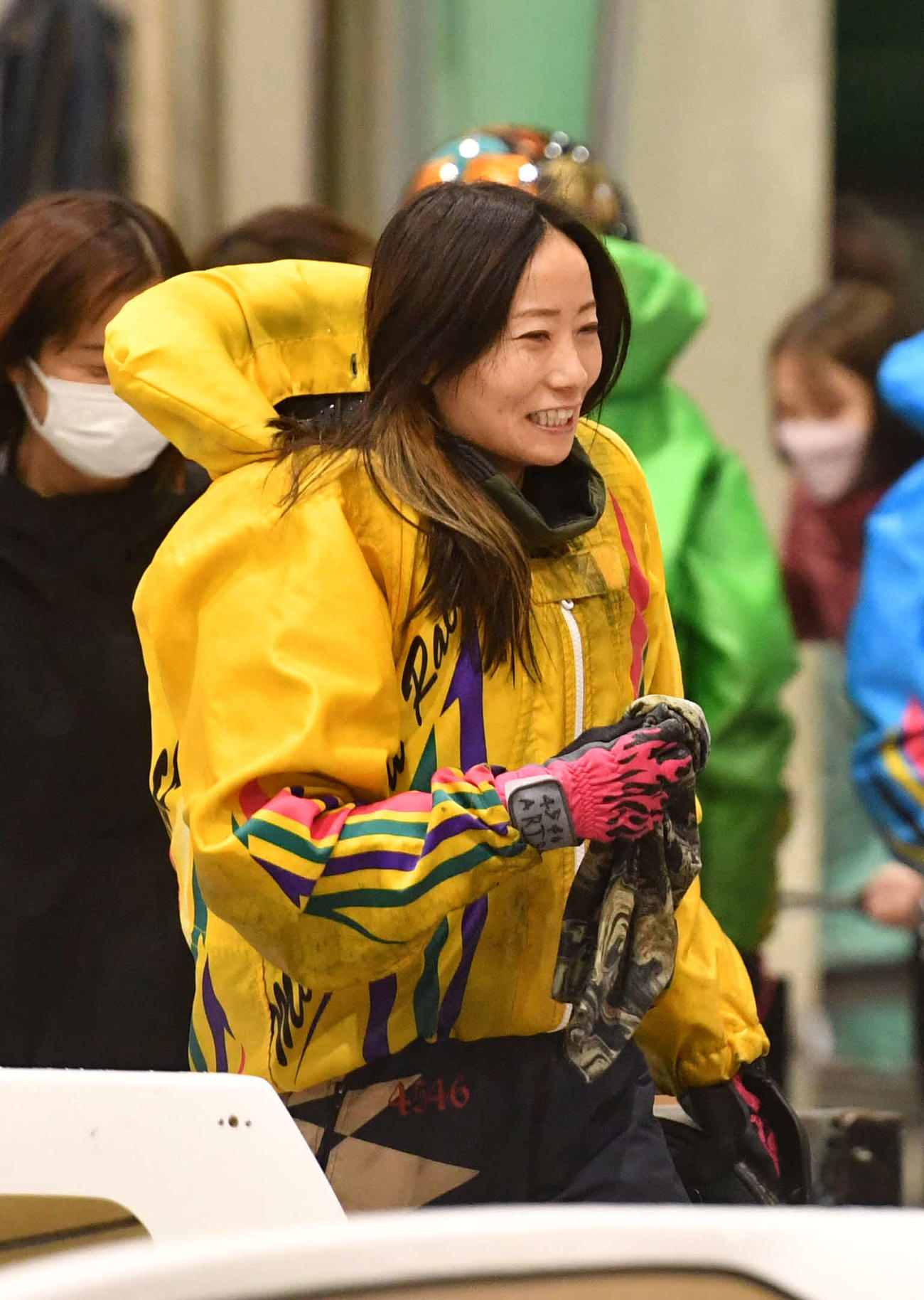レディースオールスター4日目、予選9Rで3着の浜田亜理沙（撮影・柴田隆二）