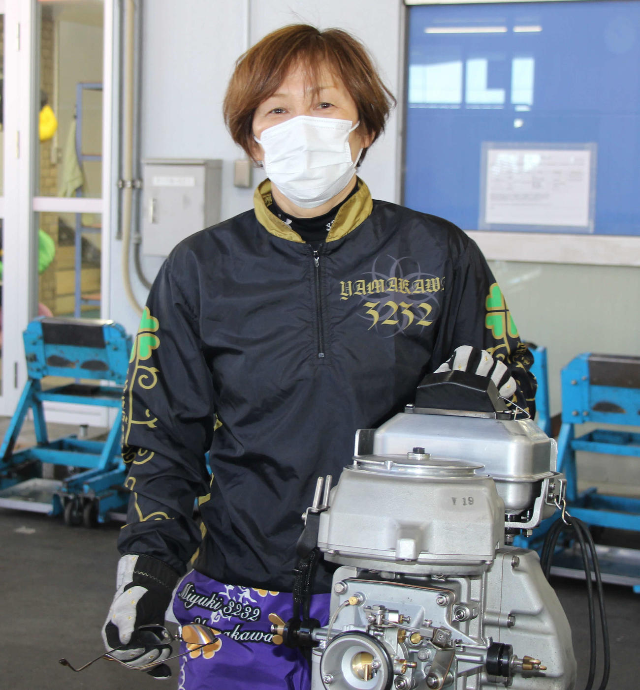 山川美由紀が初日12Rウインク選抜1枠から逃げを狙う