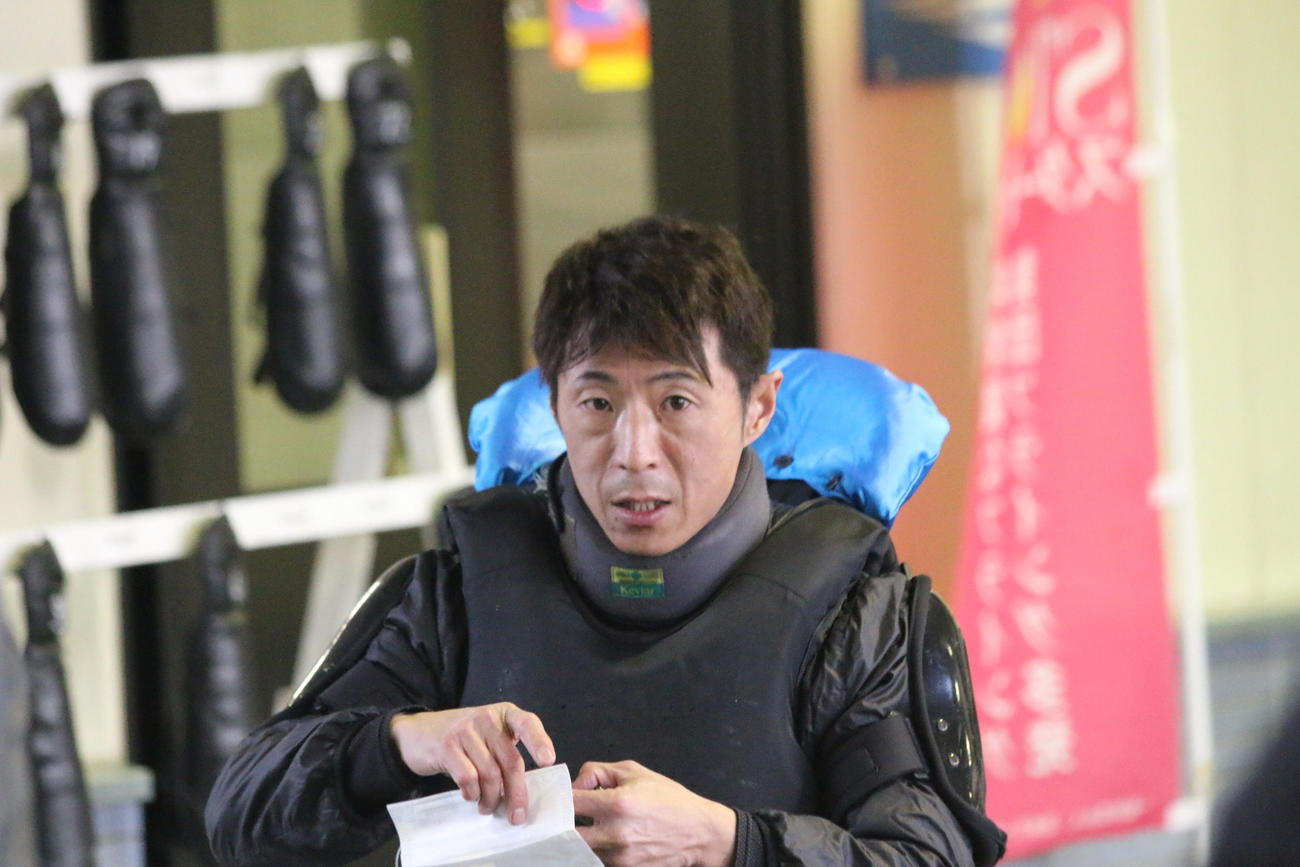 左ひざ負傷から半年ぶりに地元若松で復帰する志道吉和