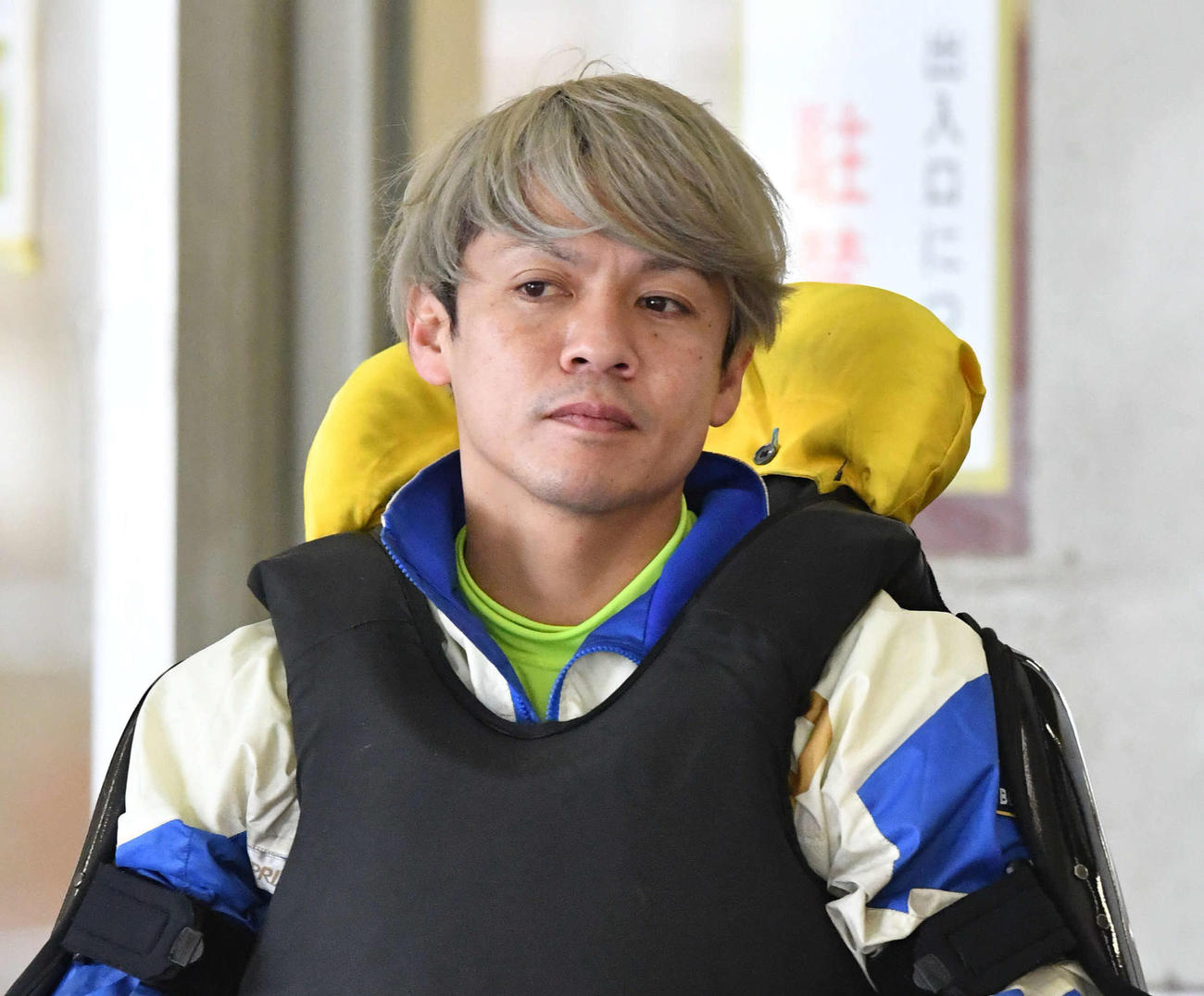 G1全日本王者決定戦の前検を行った平本真之（撮影・岩下翔太）