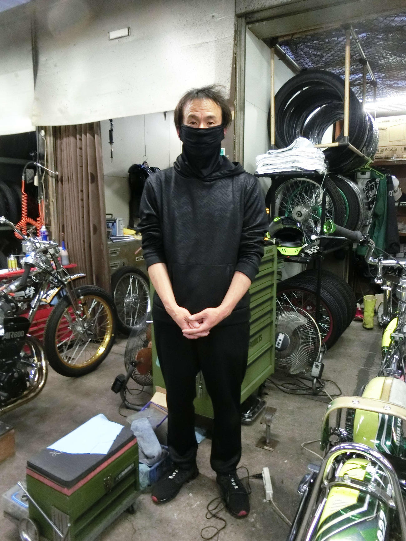 久門徹はスタート一撃を決めて大会初優勝を飾る（撮影・海老原実）