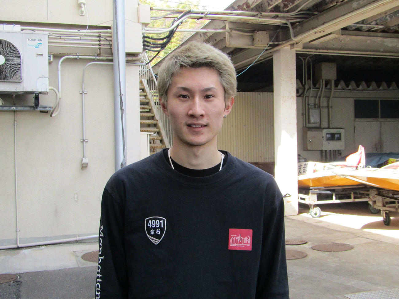 準優勝負駆けに挑む地元の宗行治哉