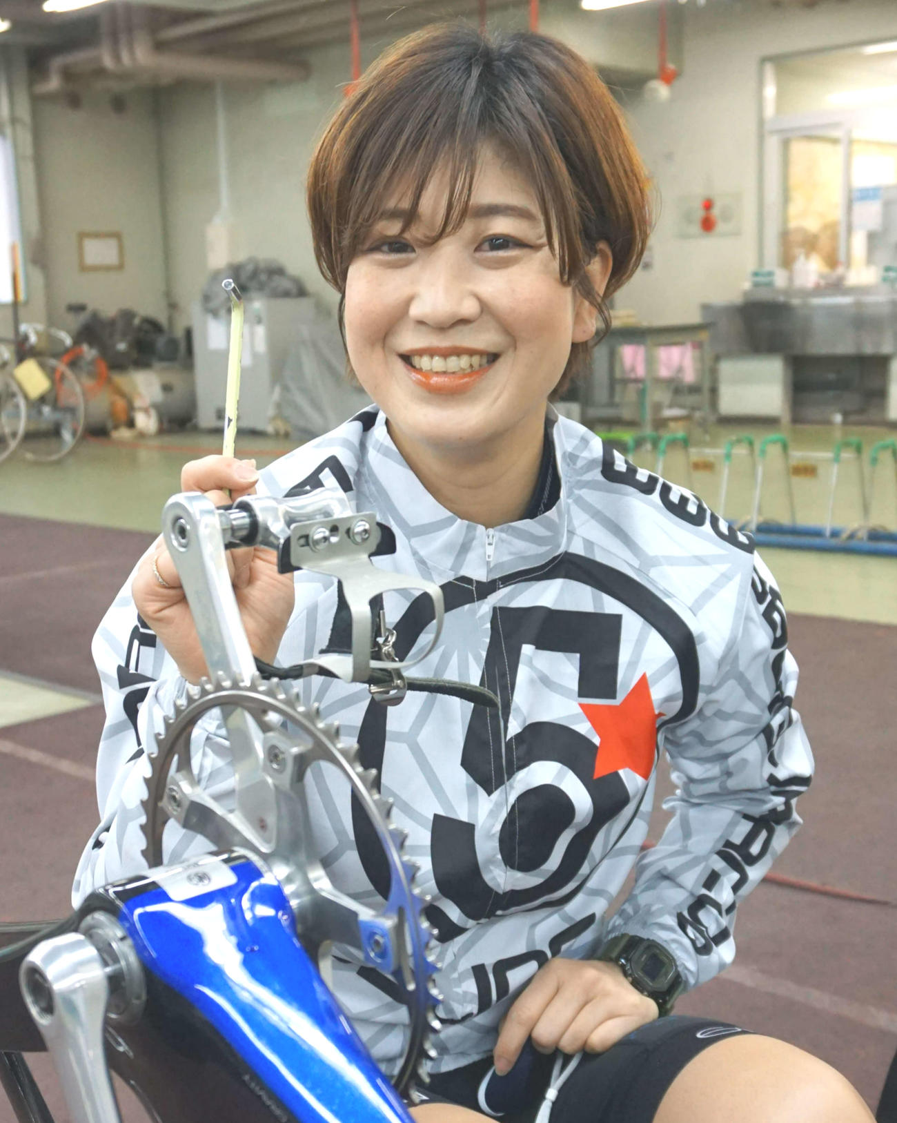 練習十分の猪子真実が連絡みに意欲満々