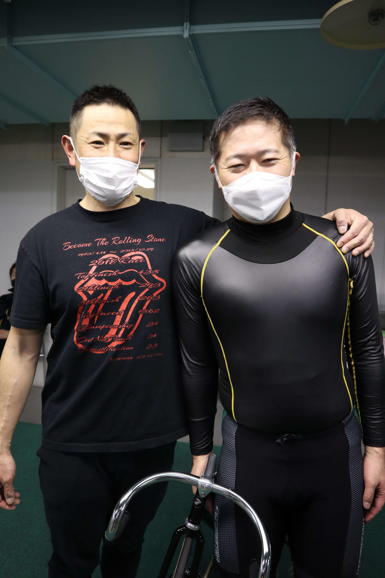 八谷誠賢（右）は杉山剛と地元コンビで当地3連続優勝を狙う