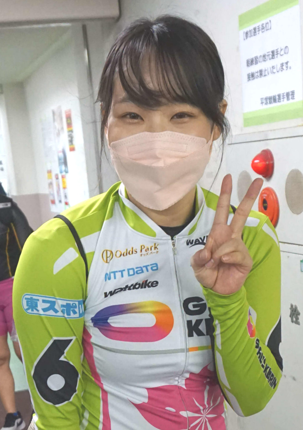 復帰戦を勝利で飾った高木真備